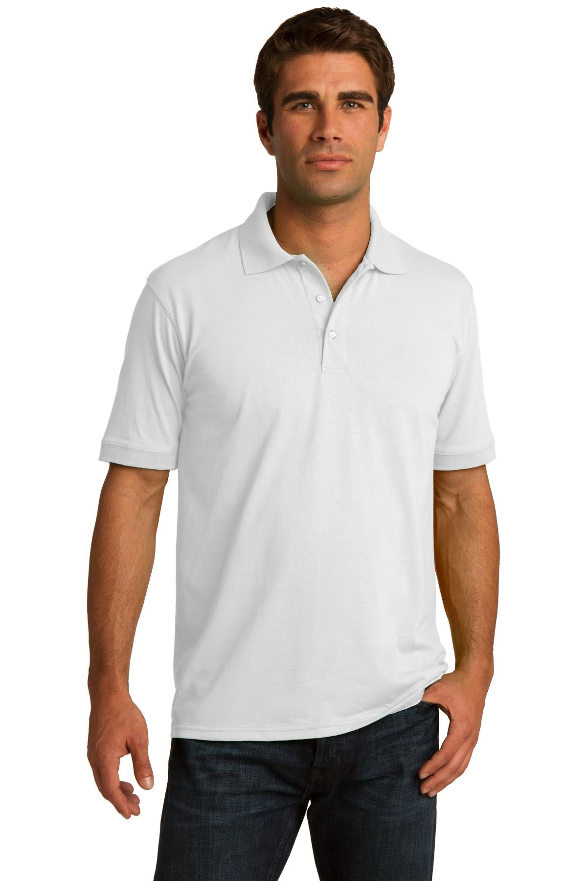 Port &amp; Company® Tall Core Blend Jersey Knit Polo. KP55T