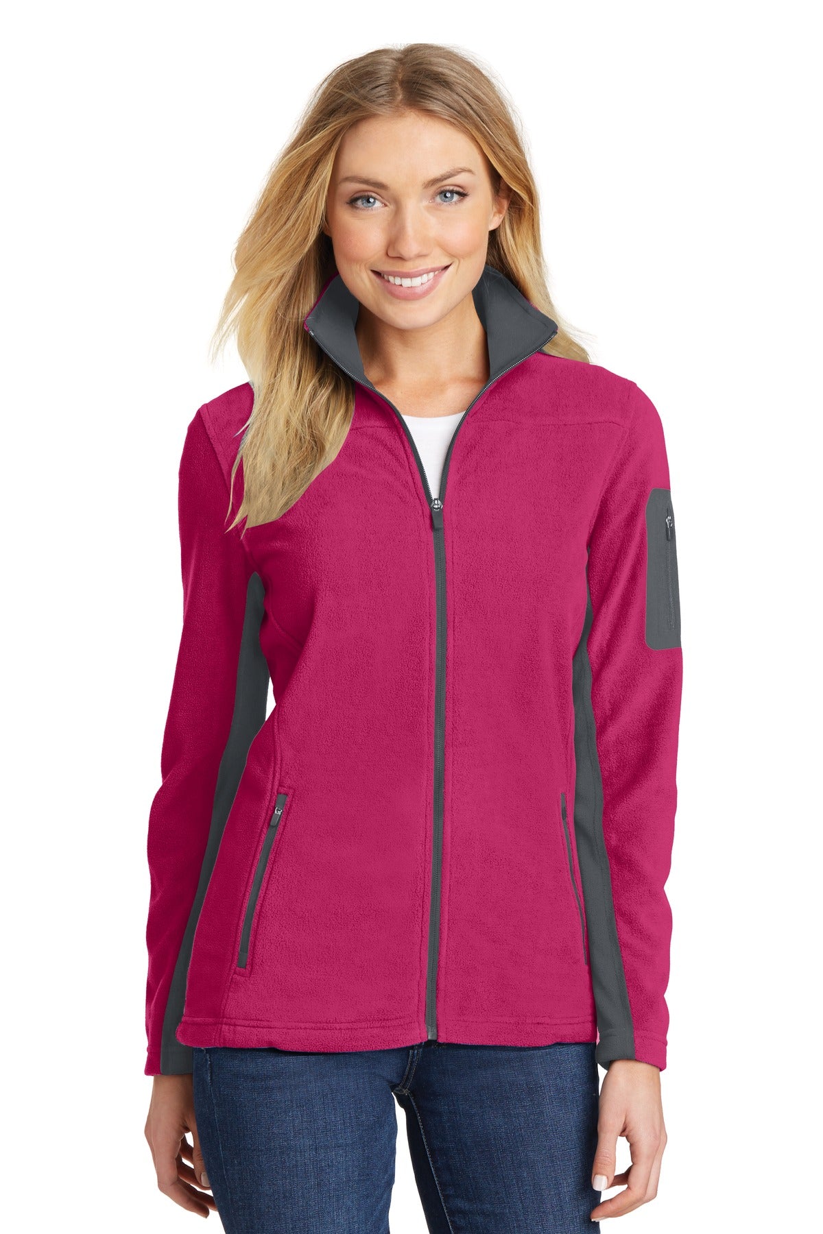 Port Authority® Ladies Summit Fleece Full-Zip Jacket. L233