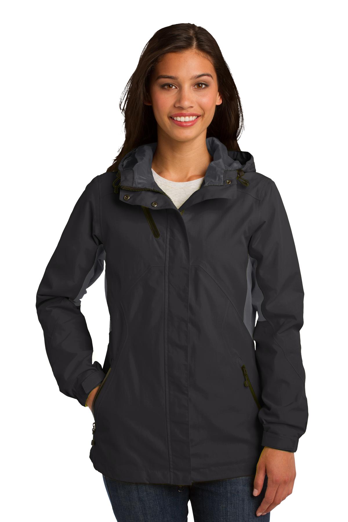 Port Authority® Ladies Cascade Waterproof Jacket. L322