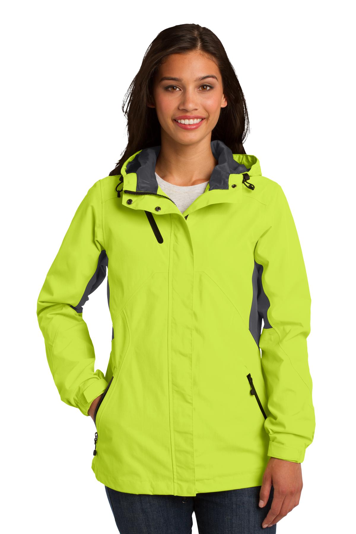 Port Authority® Ladies Cascade Waterproof Jacket. L322