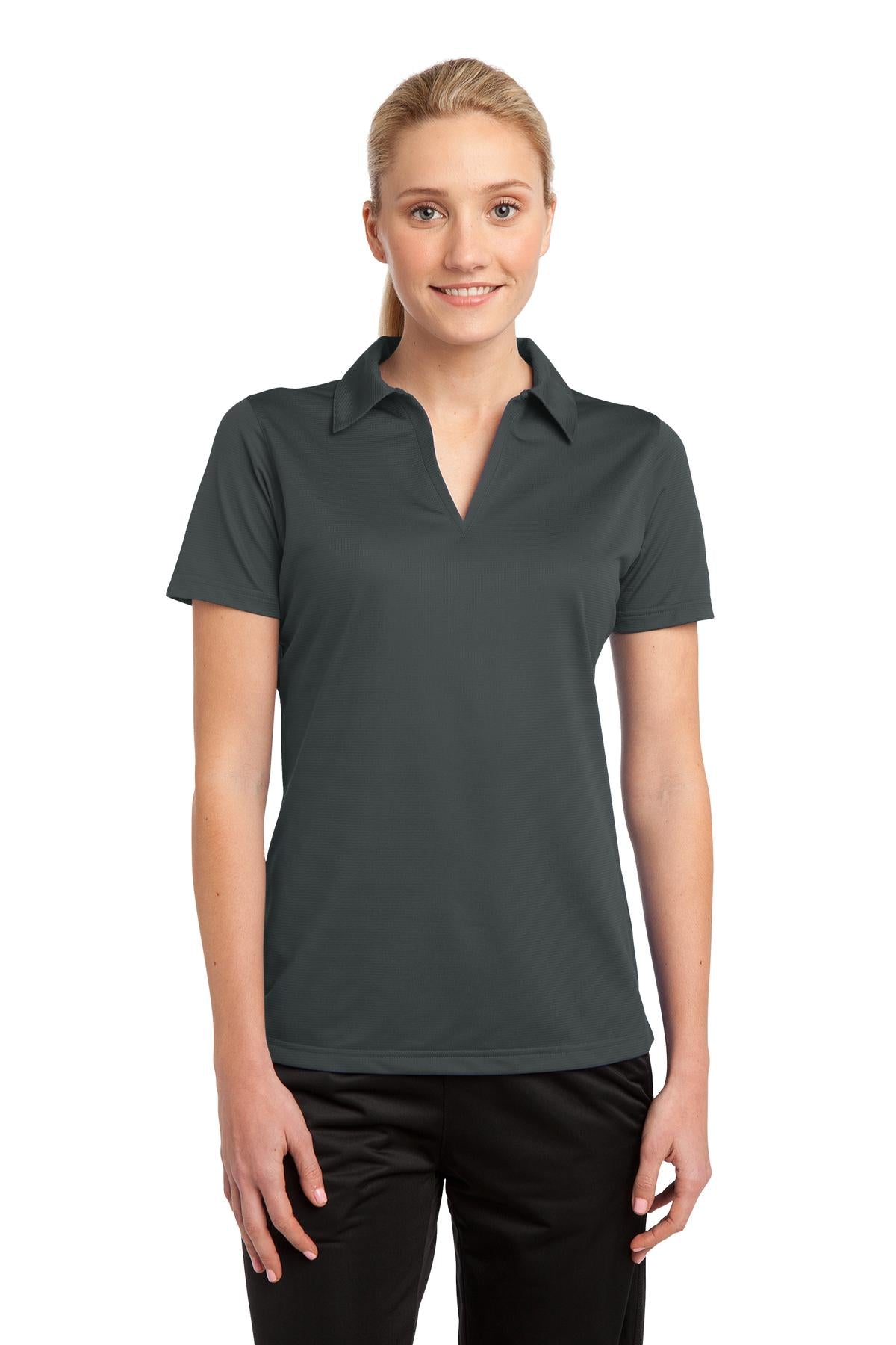 Sport-Tek® Ladies PosiCharge® Active Textured Polo. LST690