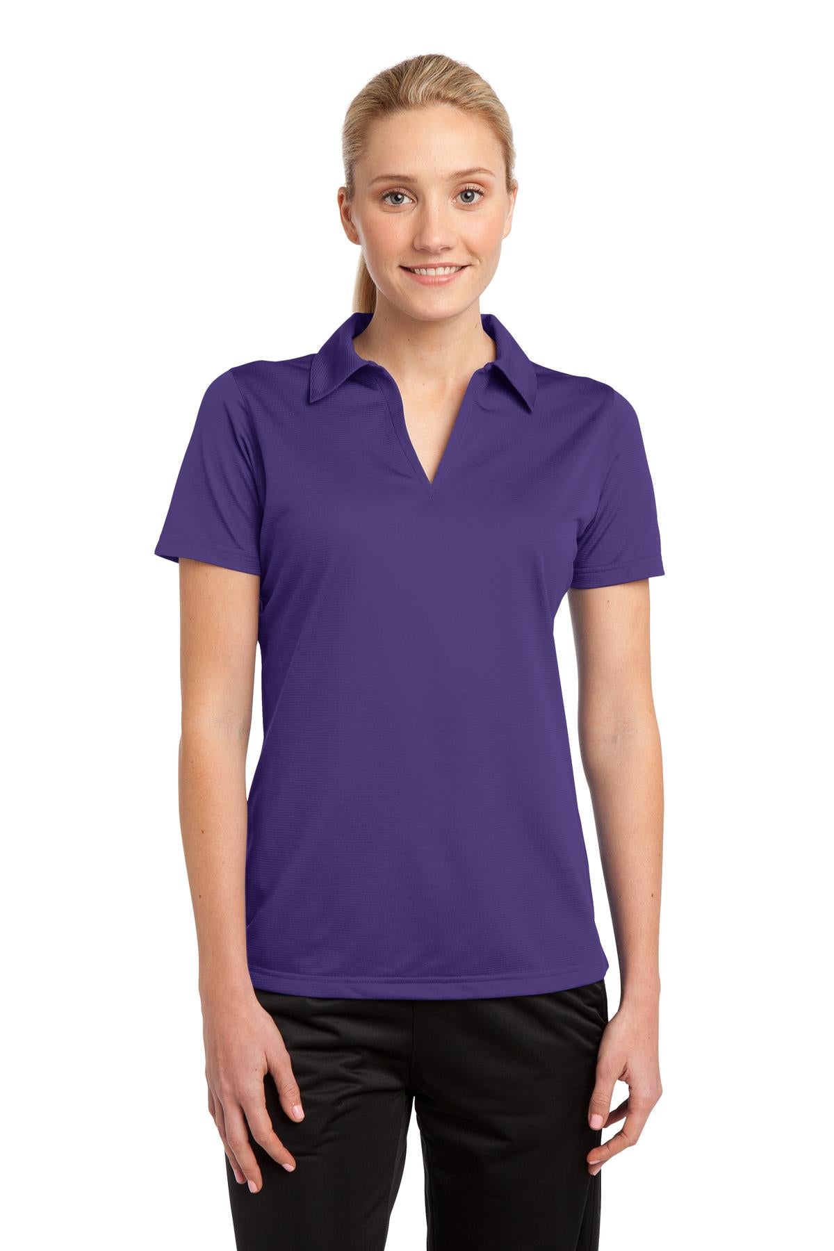 Sport-Tek® Ladies PosiCharge® Active Textured Polo. LST690