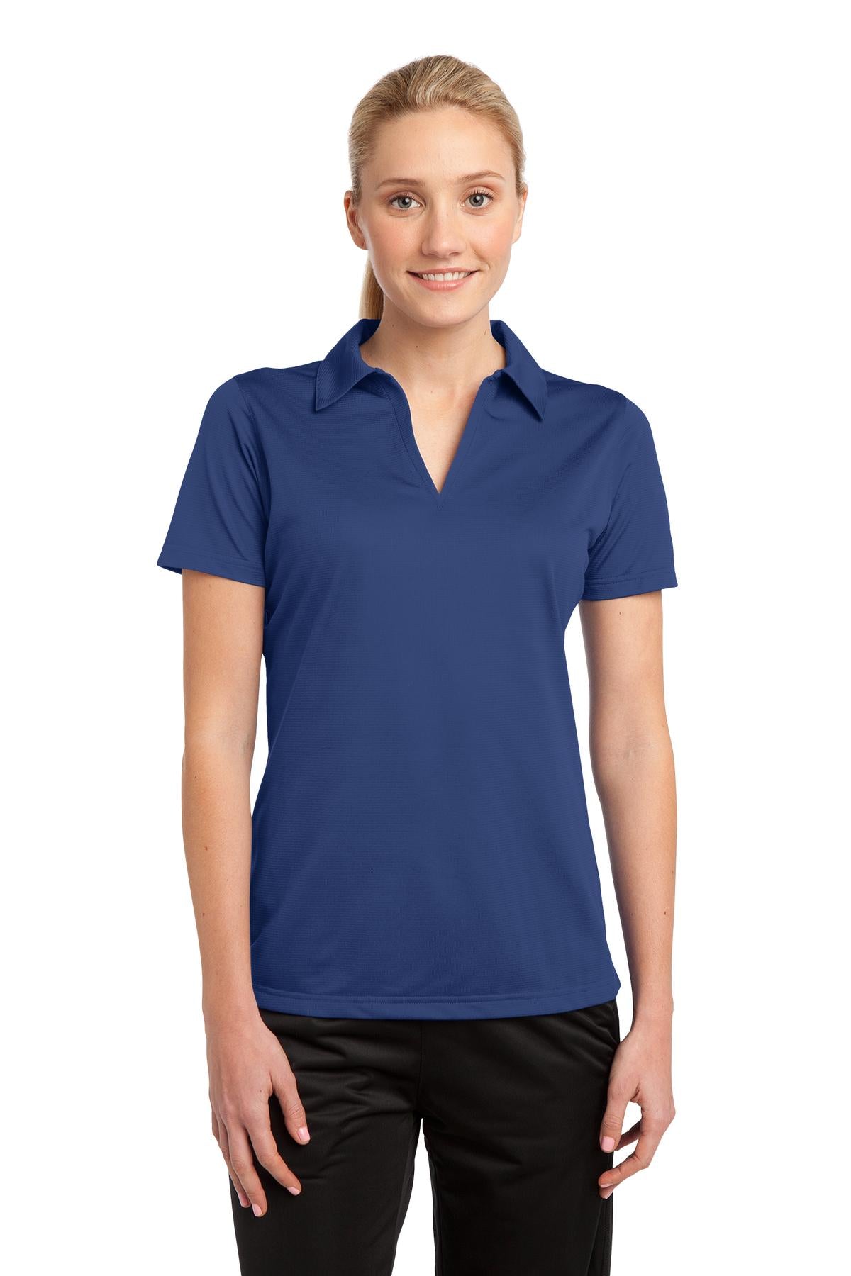 Sport-Tek® Ladies PosiCharge® Active Textured Polo. LST690