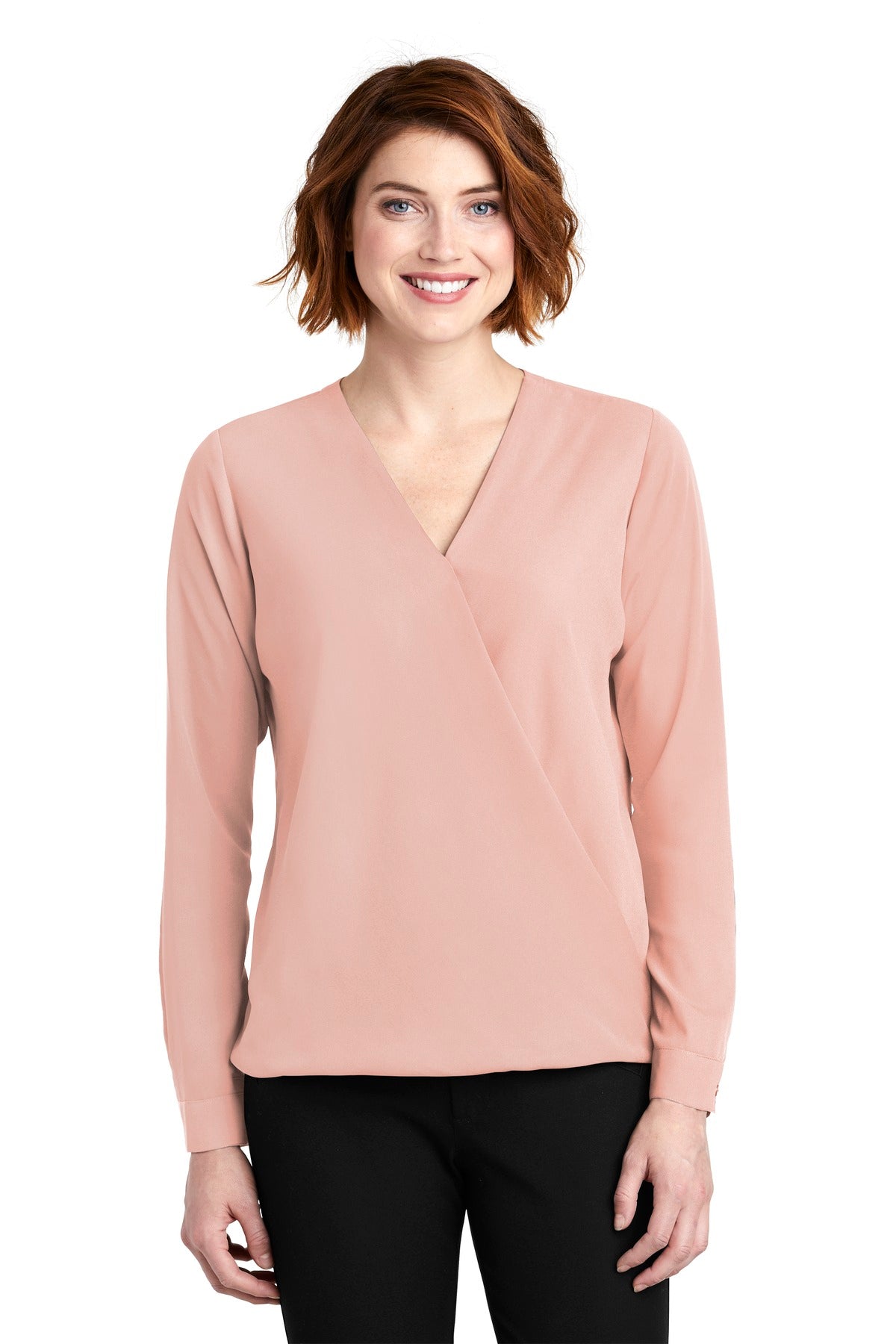 Port Authority ® Ladies Wrap Blouse. LW702