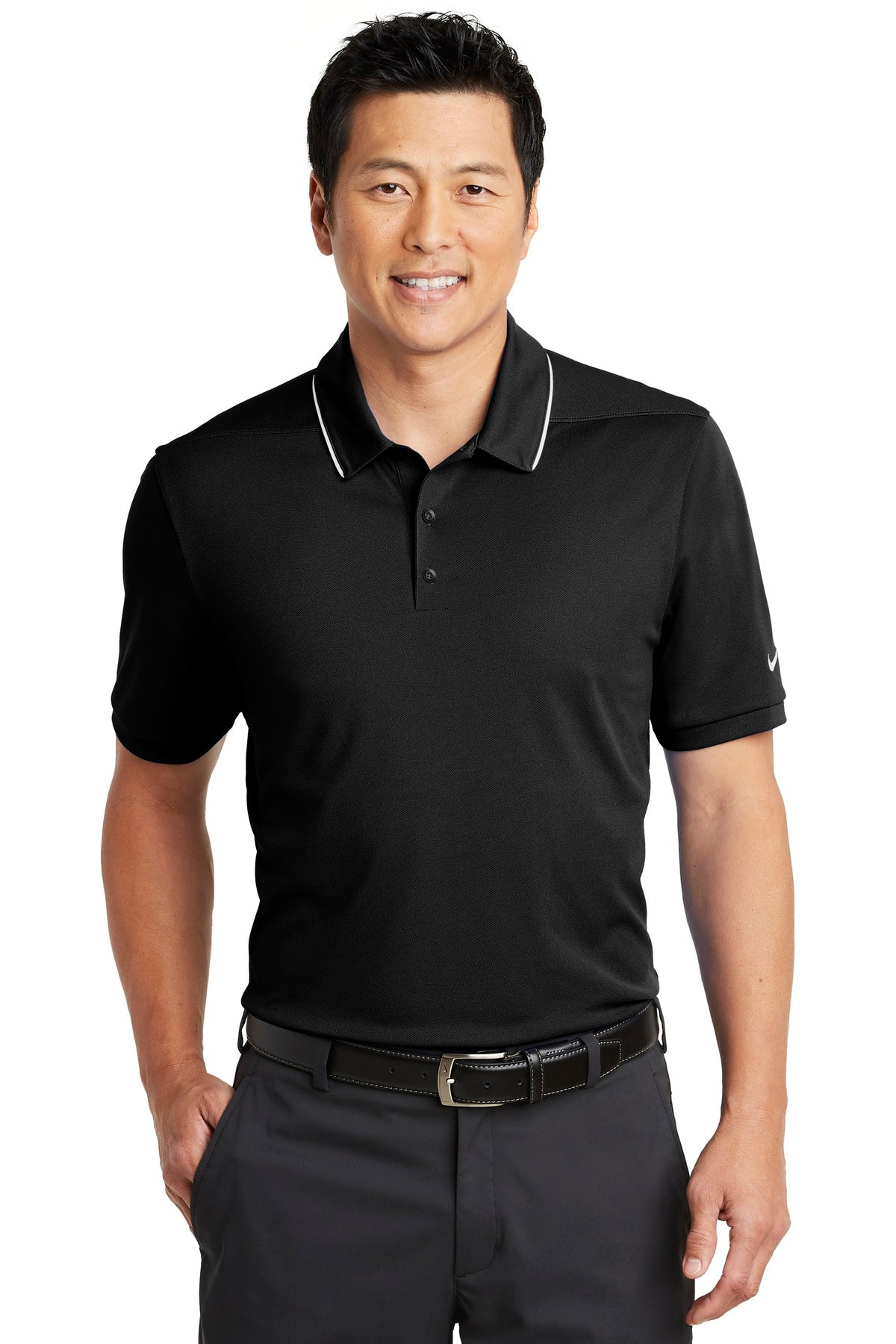 Nike Dri-FIT Edge Tipped Polo. NKAA1849