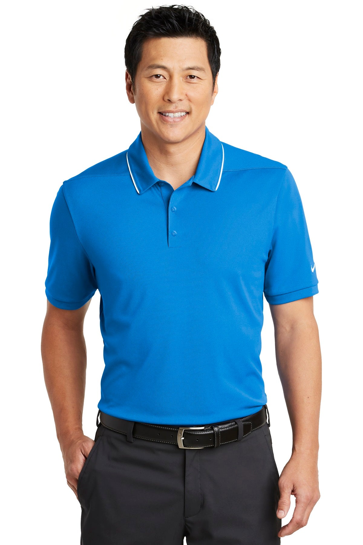 Nike Dri-FIT Edge Tipped Polo. NKAA1849