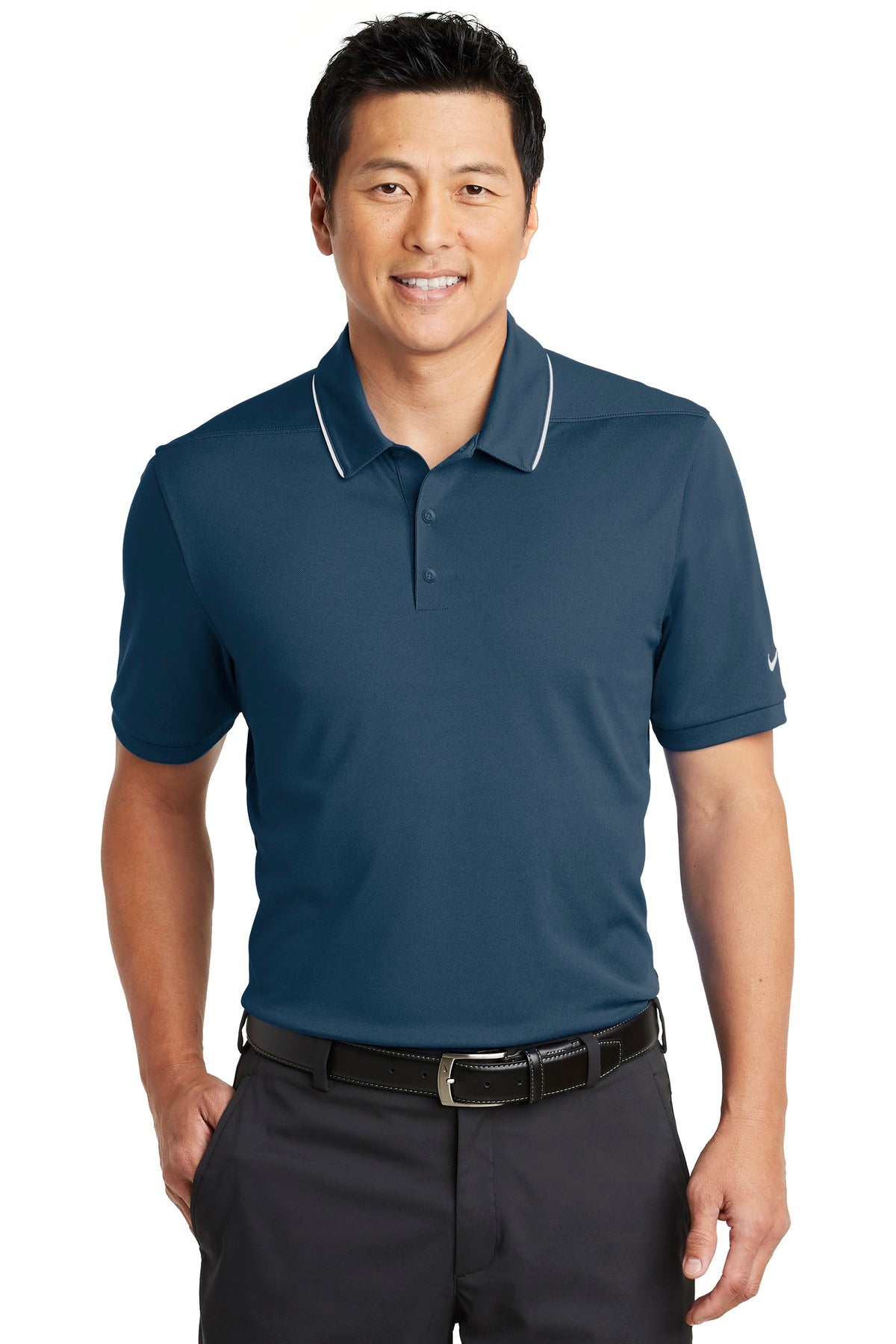 Nike Dri-FIT Edge Tipped Polo. NKAA1849