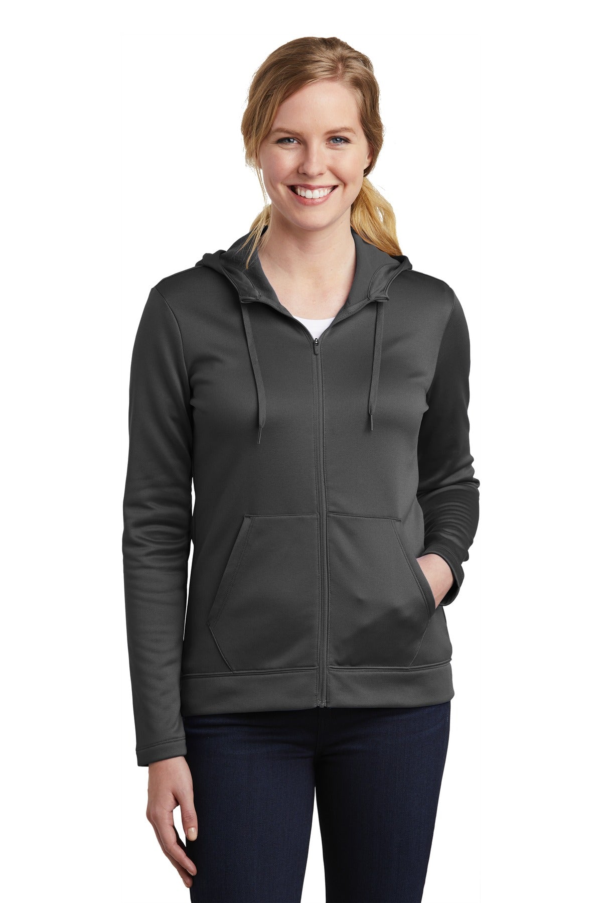 Nike Ladies Therma FIT Full Zip Fleece Hoodie. NKAH6264 Westside