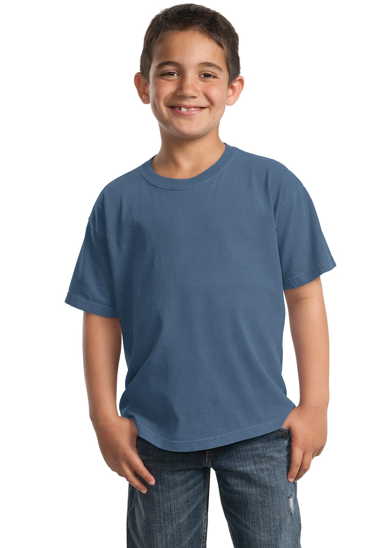 Port &amp; Company® Youth Beach Wash™ Garment-Dyed Tee. PC099Y