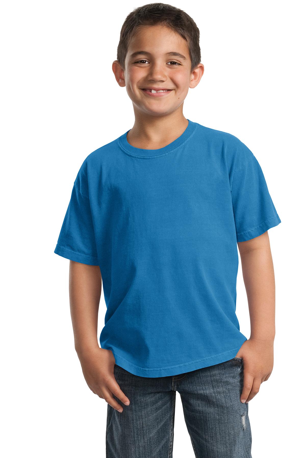Port &amp; Company® Youth Beach Wash™ Garment-Dyed Tee. PC099Y