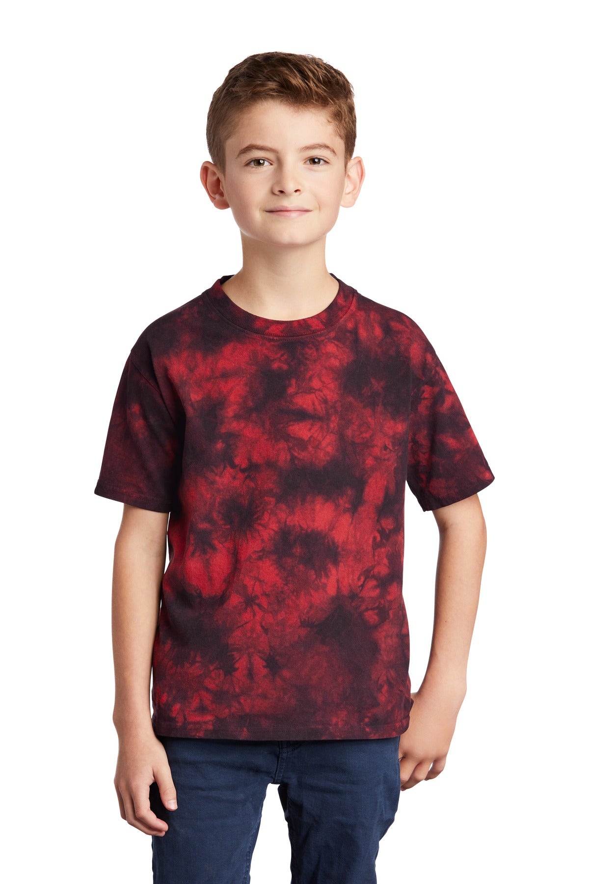Port &amp; Company ® Youth Crystal Tie-Dye Tee PC145Y