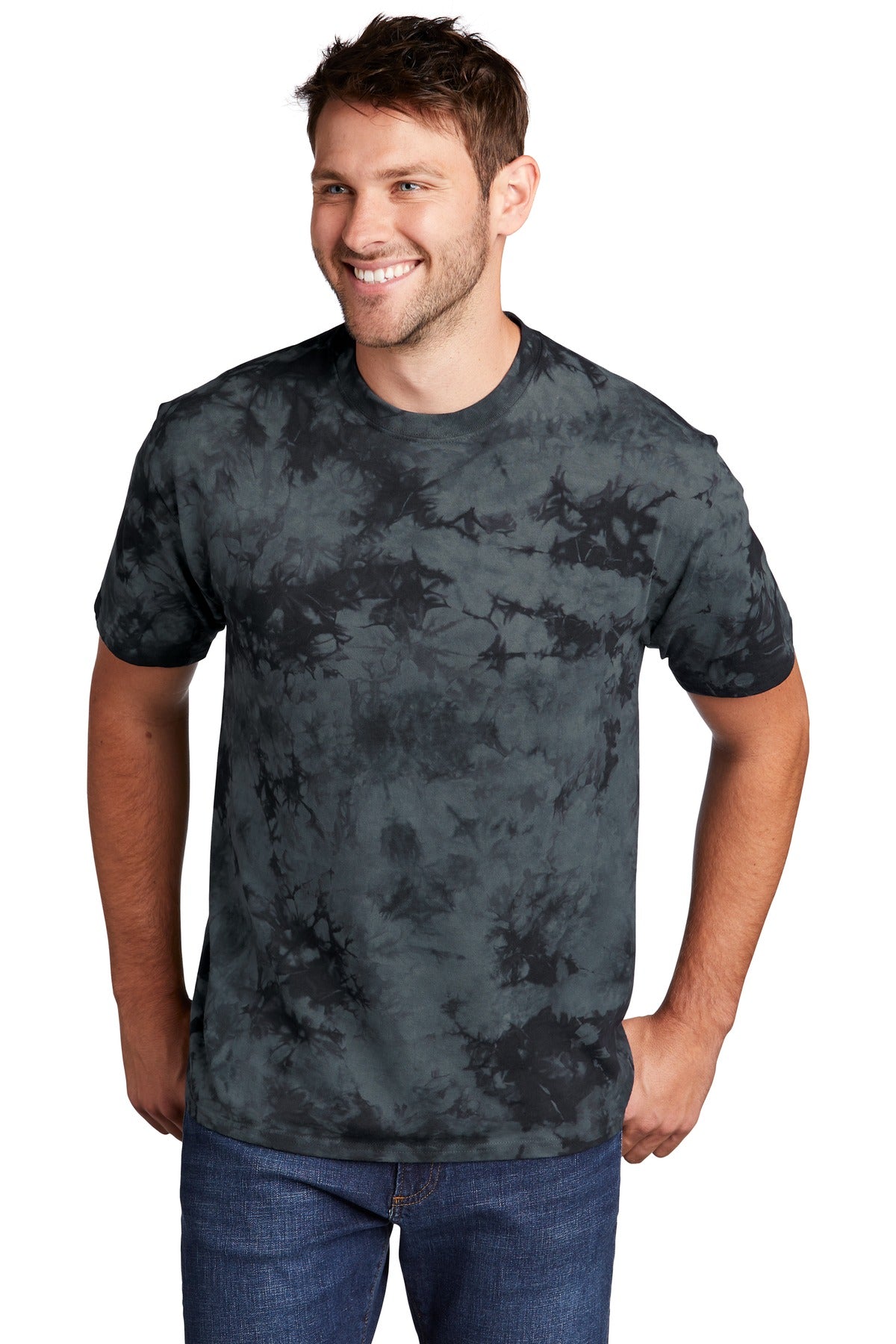 Port &amp; Company ® Crystal Tie-Dye Tee PC145