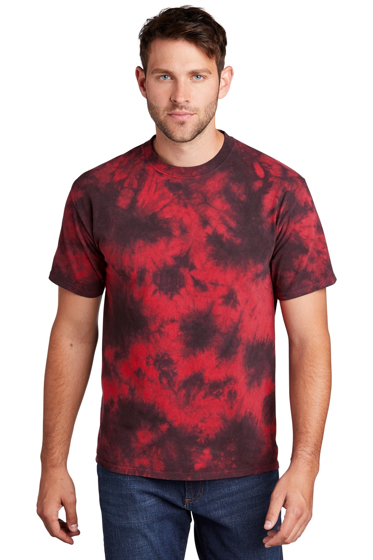 Port &amp; Company ® Crystal Tie-Dye Tee PC145