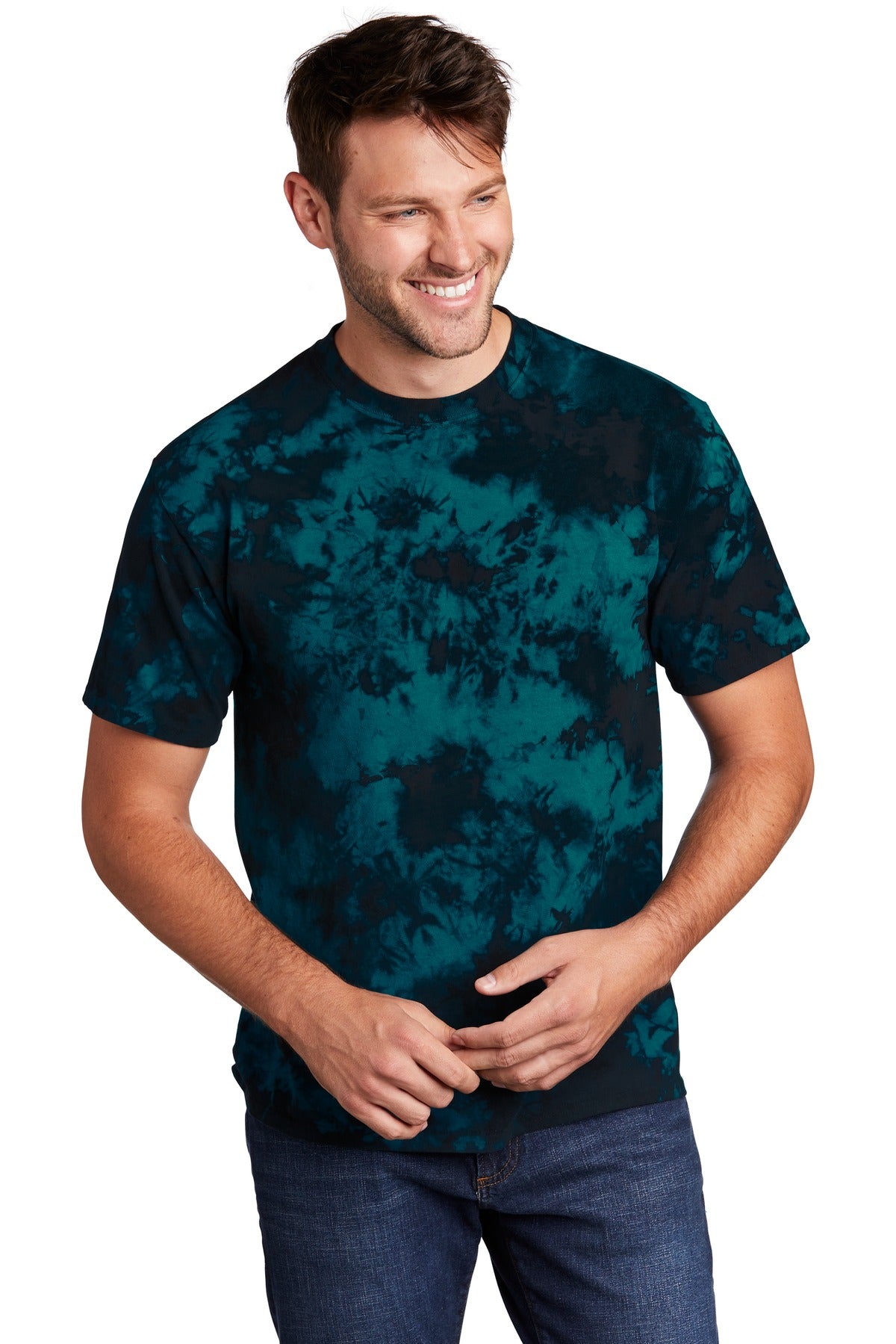 Port &amp; Company ® Crystal Tie-Dye Tee PC145