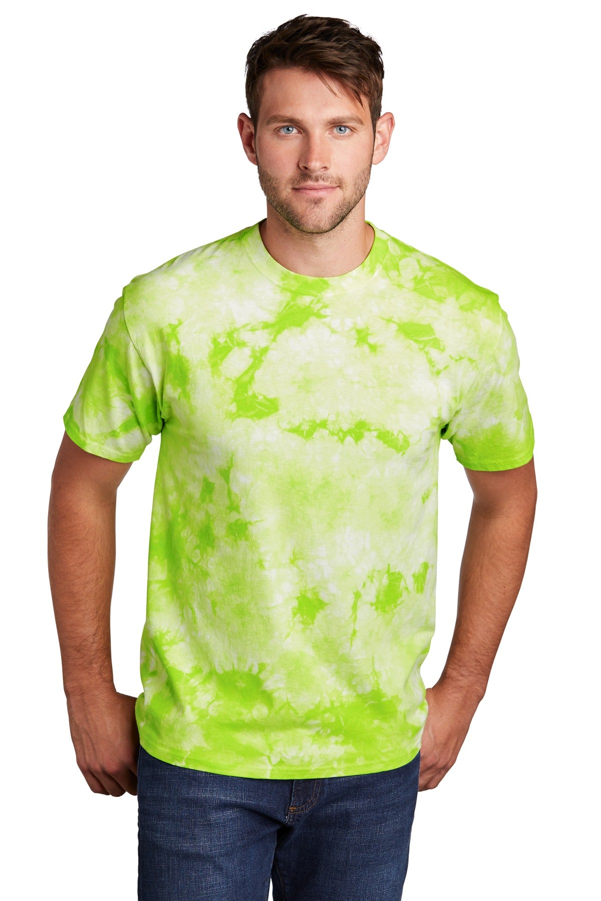 Port &amp; Company ® Crystal Tie-Dye Tee PC145