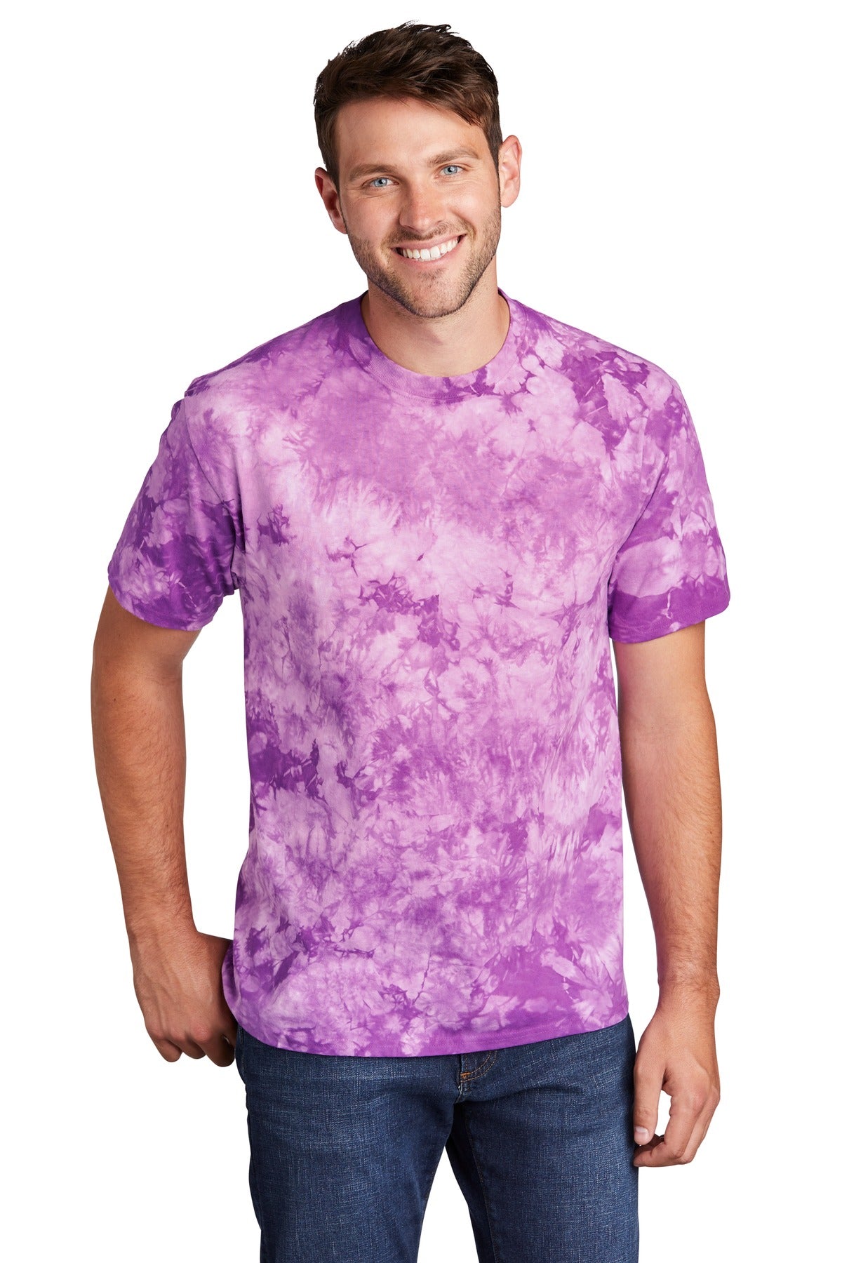 Port &amp; Company ® Crystal Tie-Dye Tee PC145