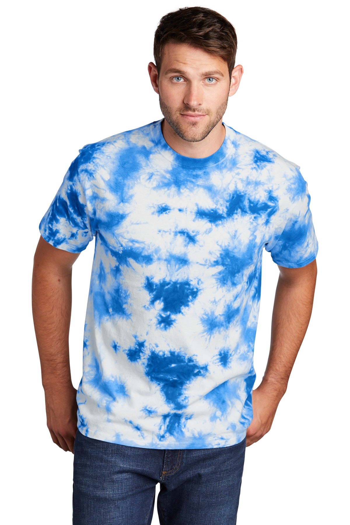 Port &amp; Company ® Crystal Tie-Dye Tee PC145