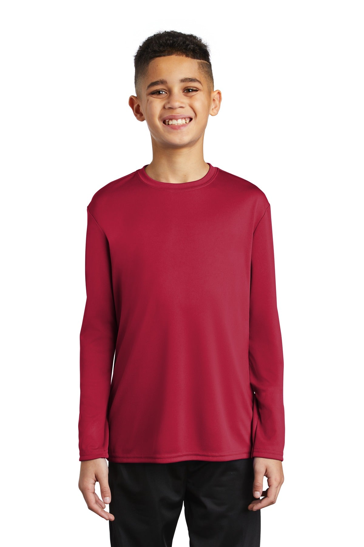 Port &amp; Company ® Youth Long Sleeve Performance Tee PC380YLS