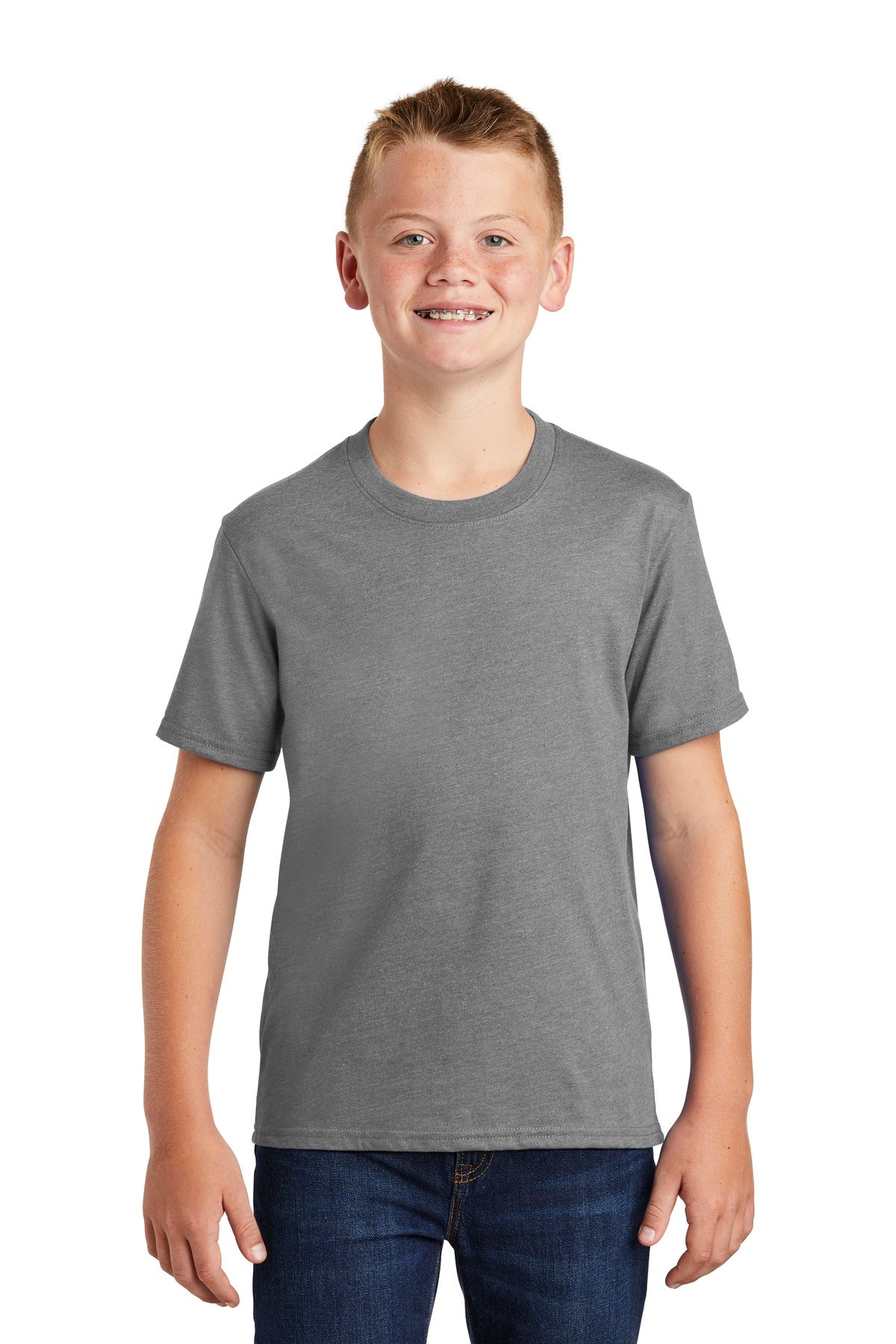 Port &amp; Company ® Youth Fan Favorite ™ Blend Tee. PC455Y