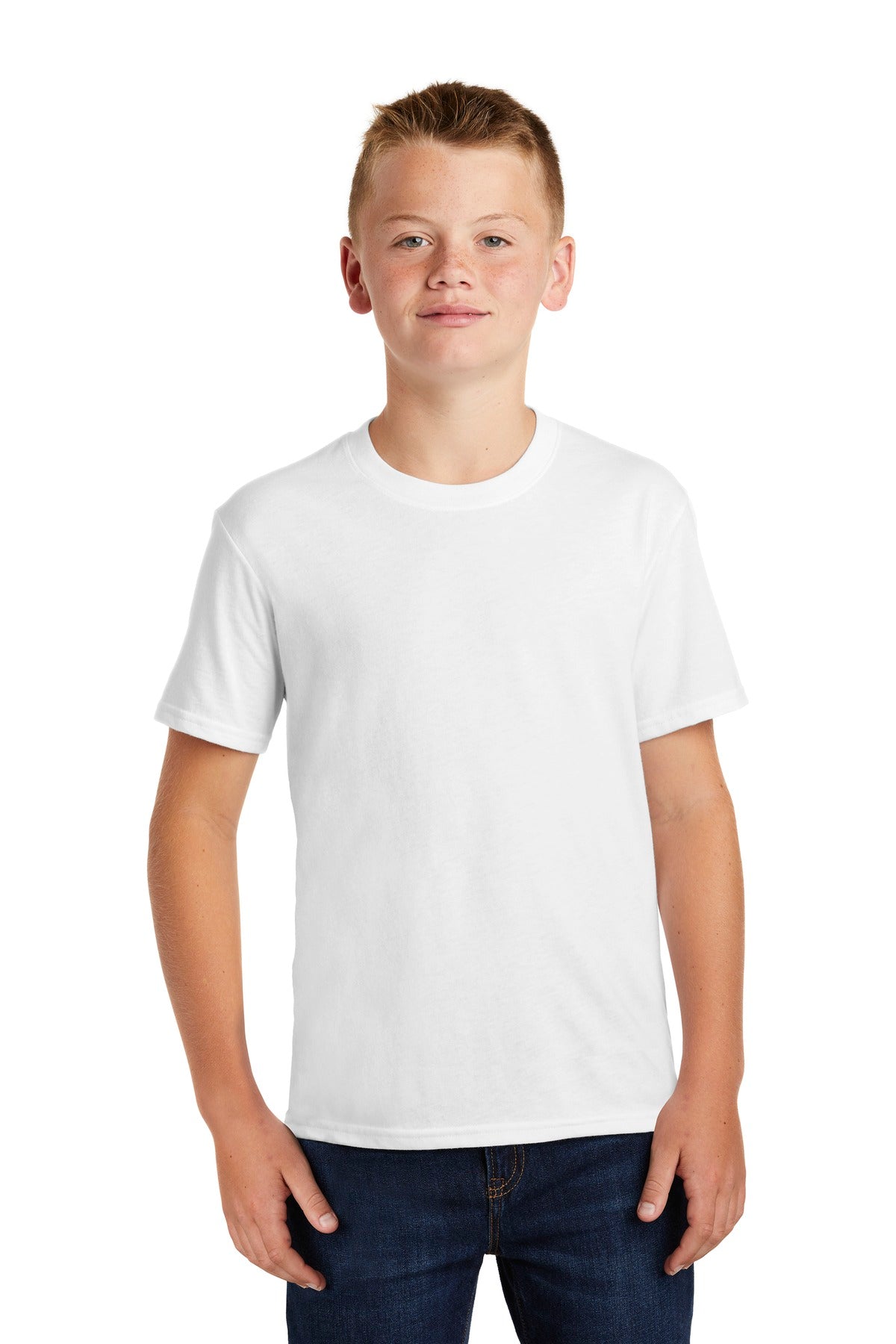 Port &amp; Company ® Youth Fan Favorite ™ Blend Tee. PC455Y