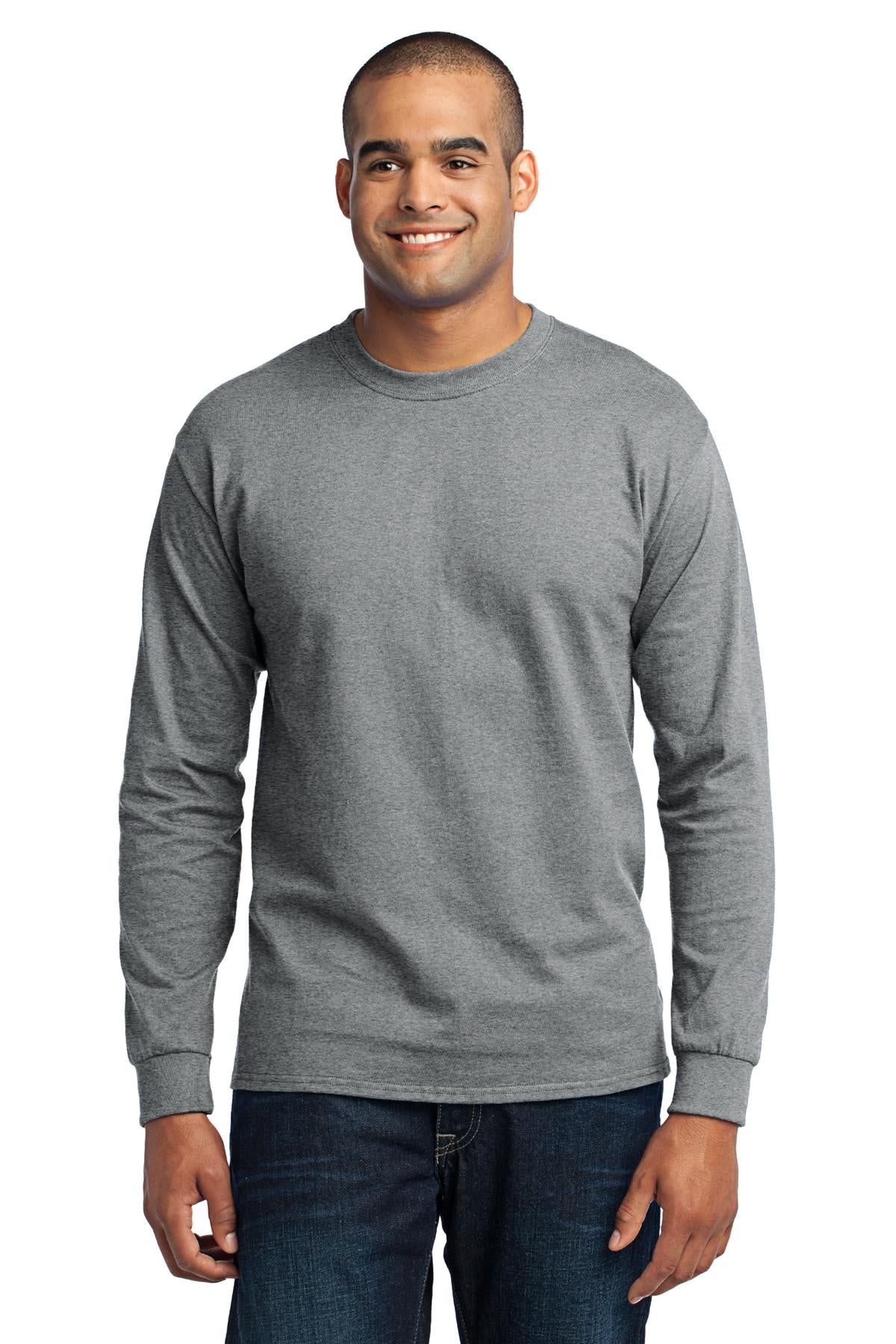 Port &amp; Company® Tall Long Sleeve Core Blend Tee. PC55LST