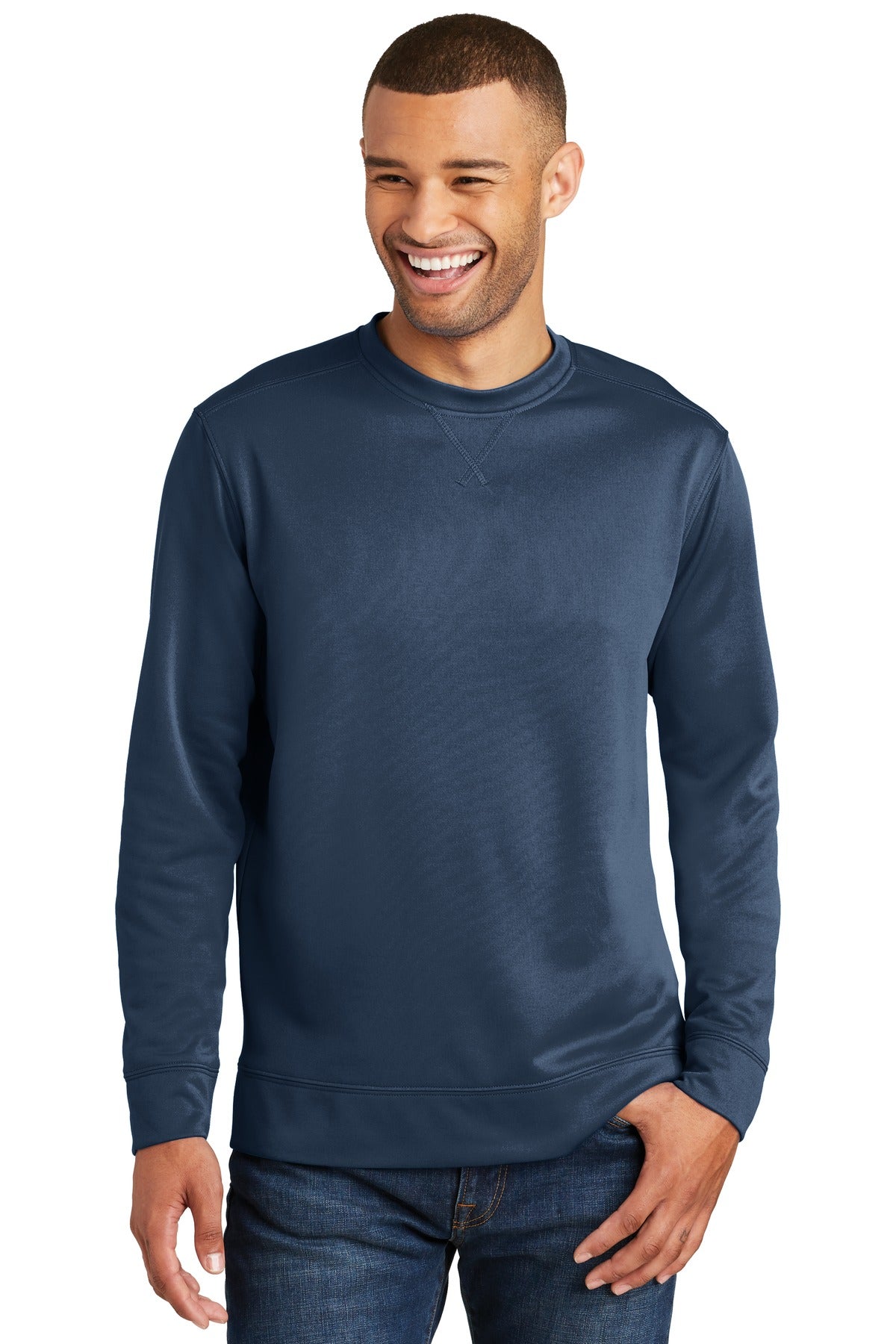 Port &amp; Company®Performance Fleece Crewneck Sweatshirt. PC590