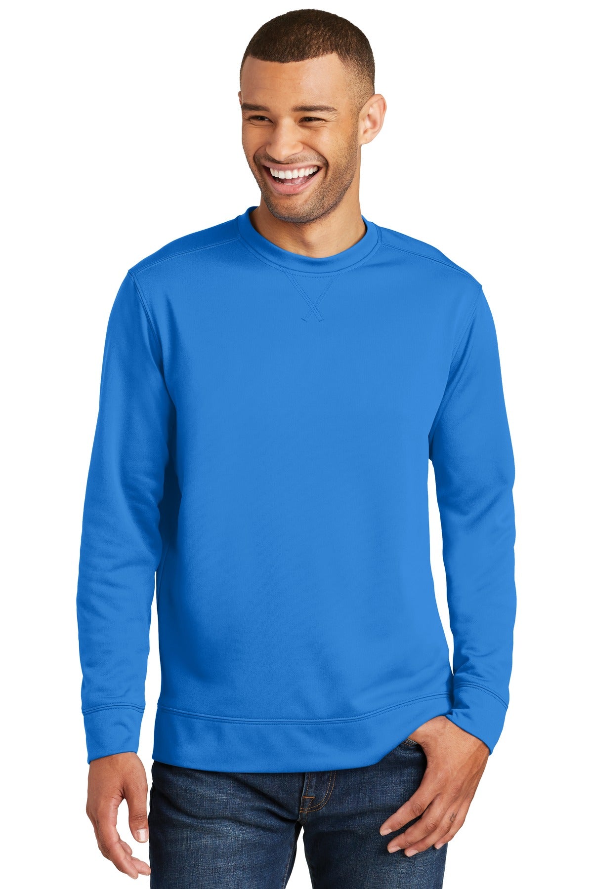 Port &amp; Company®Performance Fleece Crewneck Sweatshirt. PC590