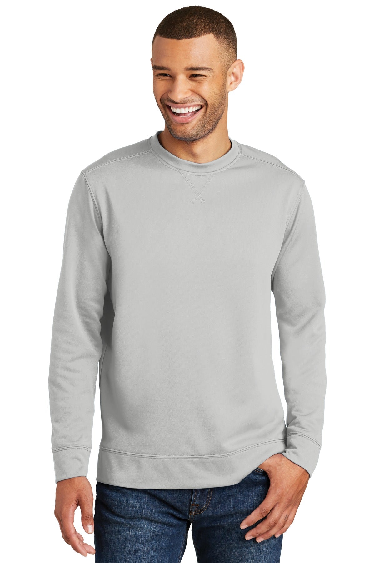 Port &amp; Company®Performance Fleece Crewneck Sweatshirt. PC590