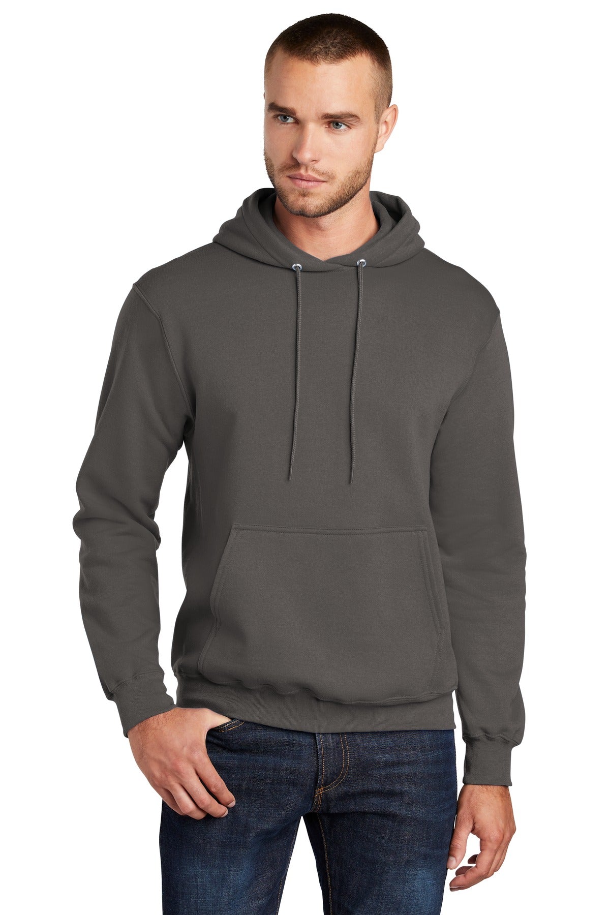 Port &amp; Company ® Tall Core Fleece Pullover Hooded Sweatshirt PC78HT