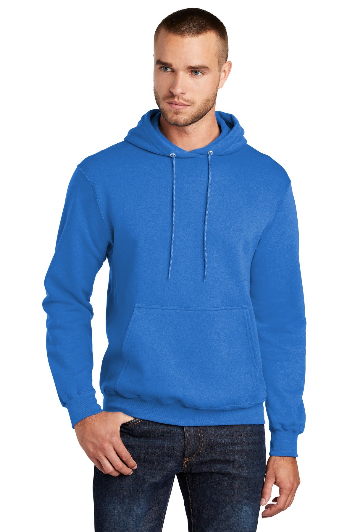 Port &amp; Company ® Tall Core Fleece Pullover Hooded Sweatshirt PC78HT