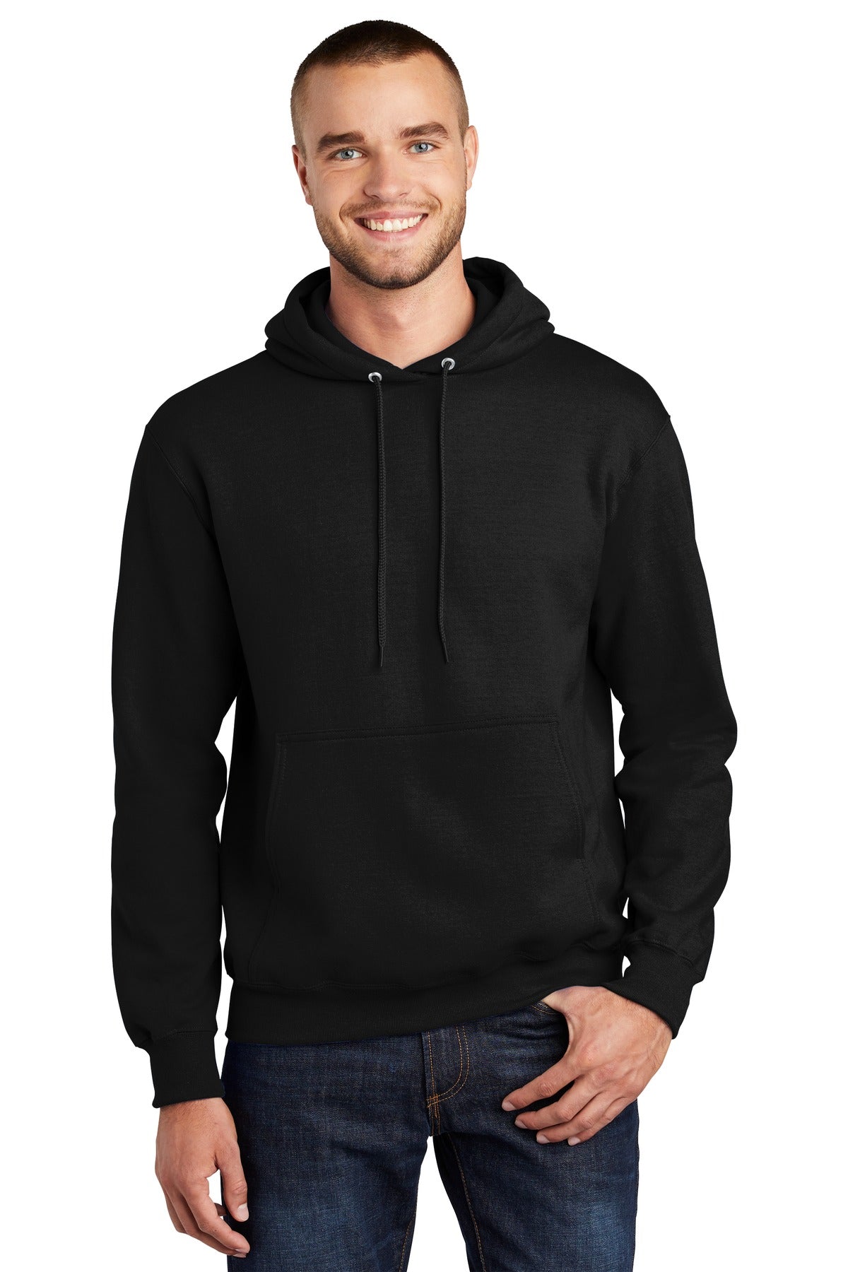 Port &amp; Company® Tall Essential Fleece Pullover Hooded Sweatshirt. PC90HT