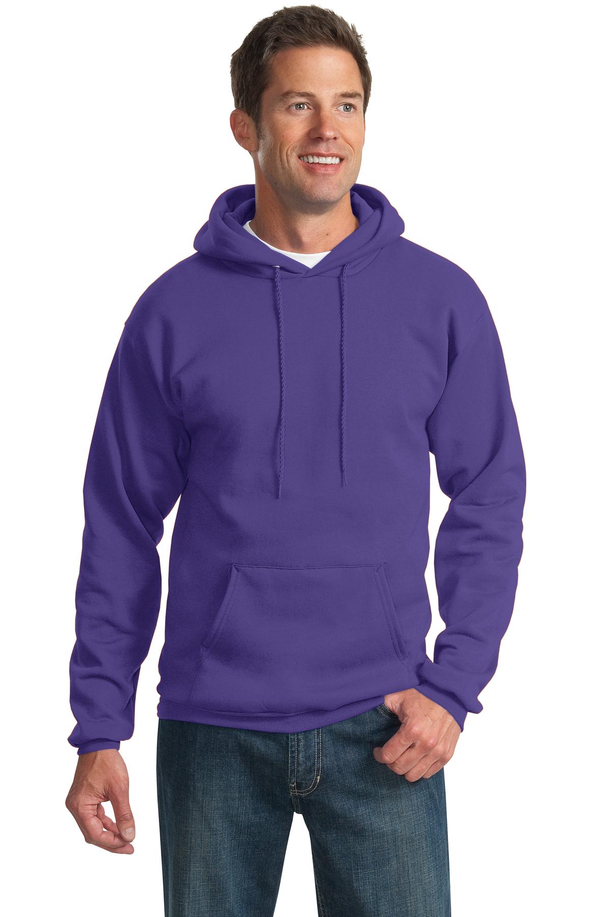 Port &amp; Company® Tall Essential Fleece Pullover Hooded Sweatshirt. PC90HT
