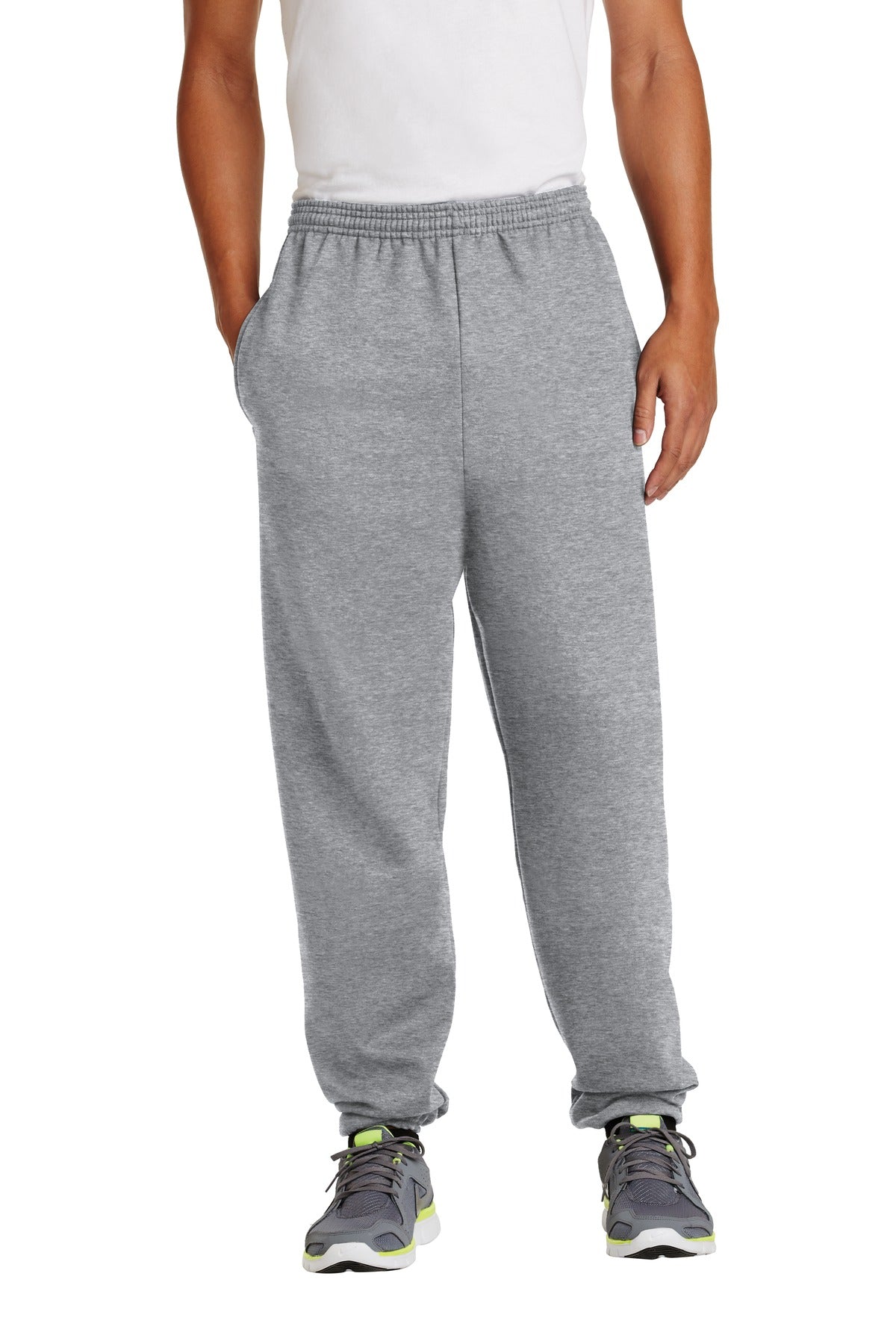 Port &amp; Company® - Essential Fleece Sweatpant with Pockets.  PC90P