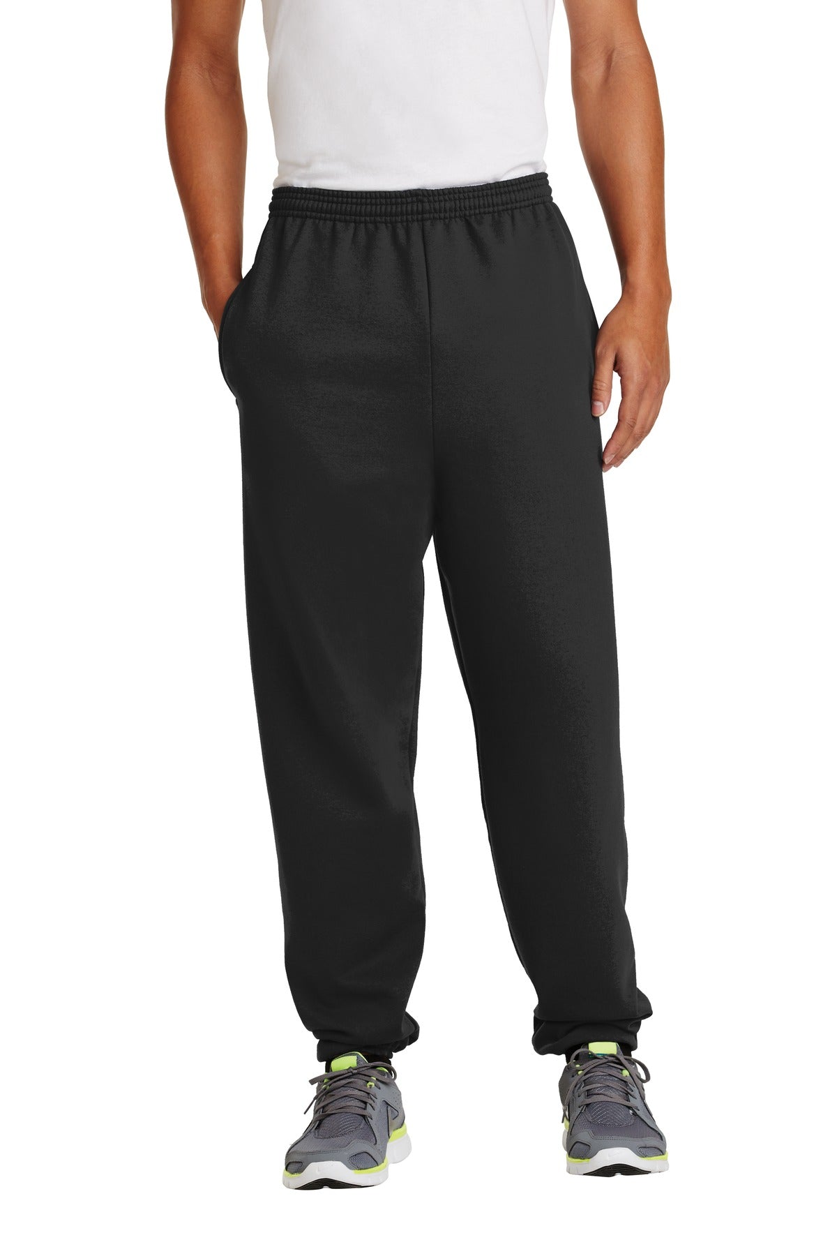 Port &amp; Company® - Essential Fleece Sweatpant with Pockets.  PC90P