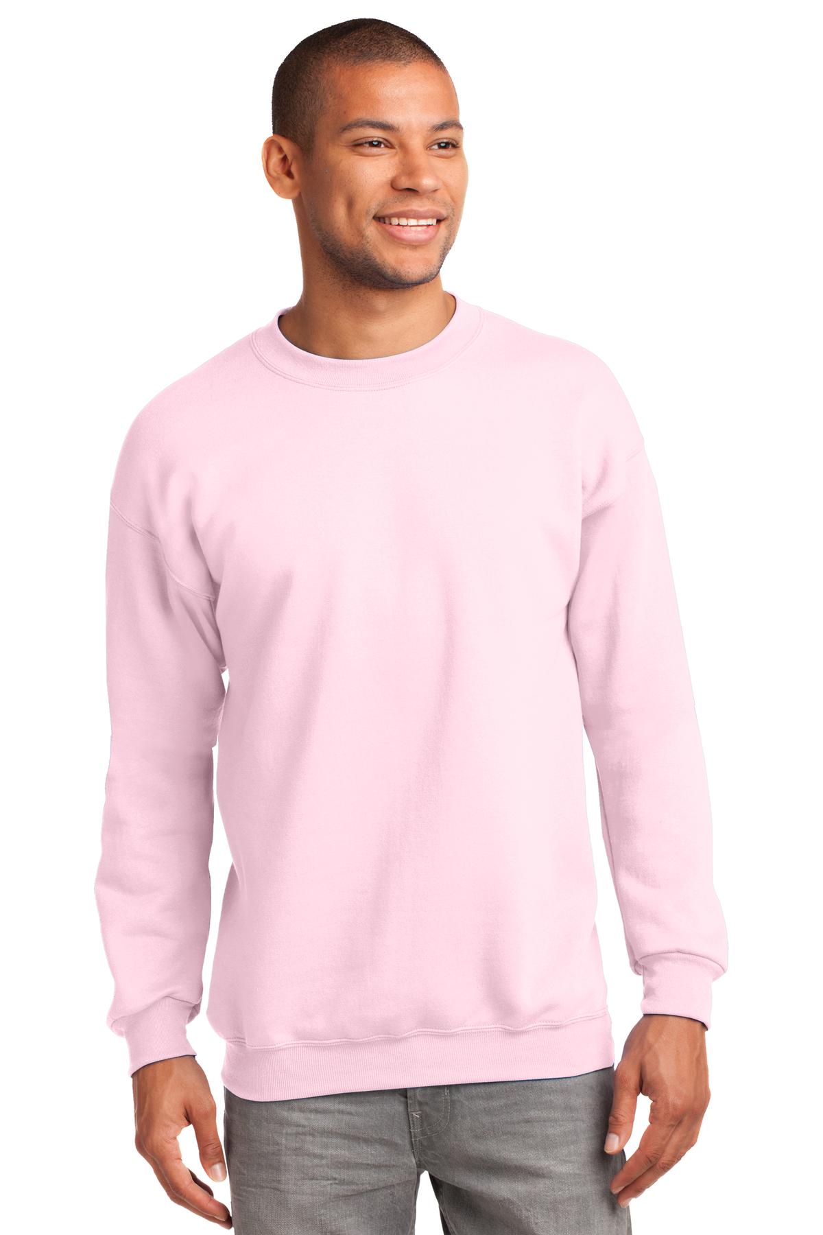 Port &amp; Company® Tall Essential Fleece Crewneck Sweatshirt. PC90T