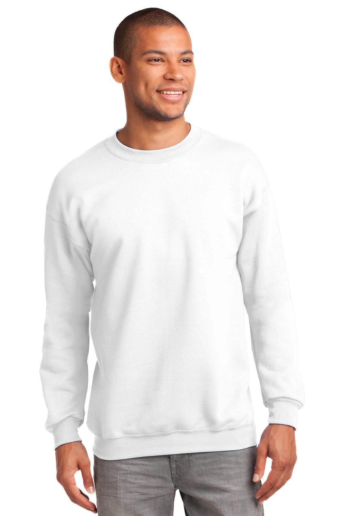 Port &amp; Company® Tall Essential Fleece Crewneck Sweatshirt. PC90T