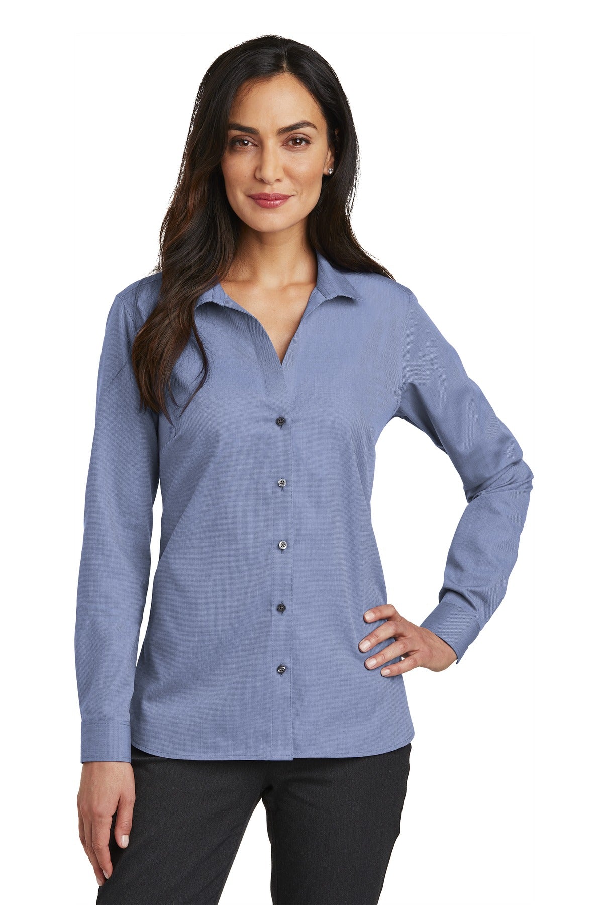 Red House®  Ladies Nailhead Non-Iron Shirt. RH470