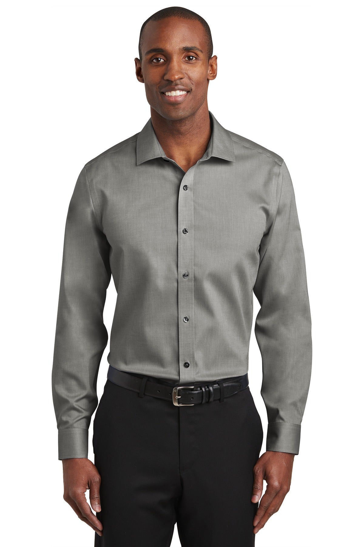 Red House®  Slim Fit Pinpoint Oxford Non-Iron Shirt. RH620