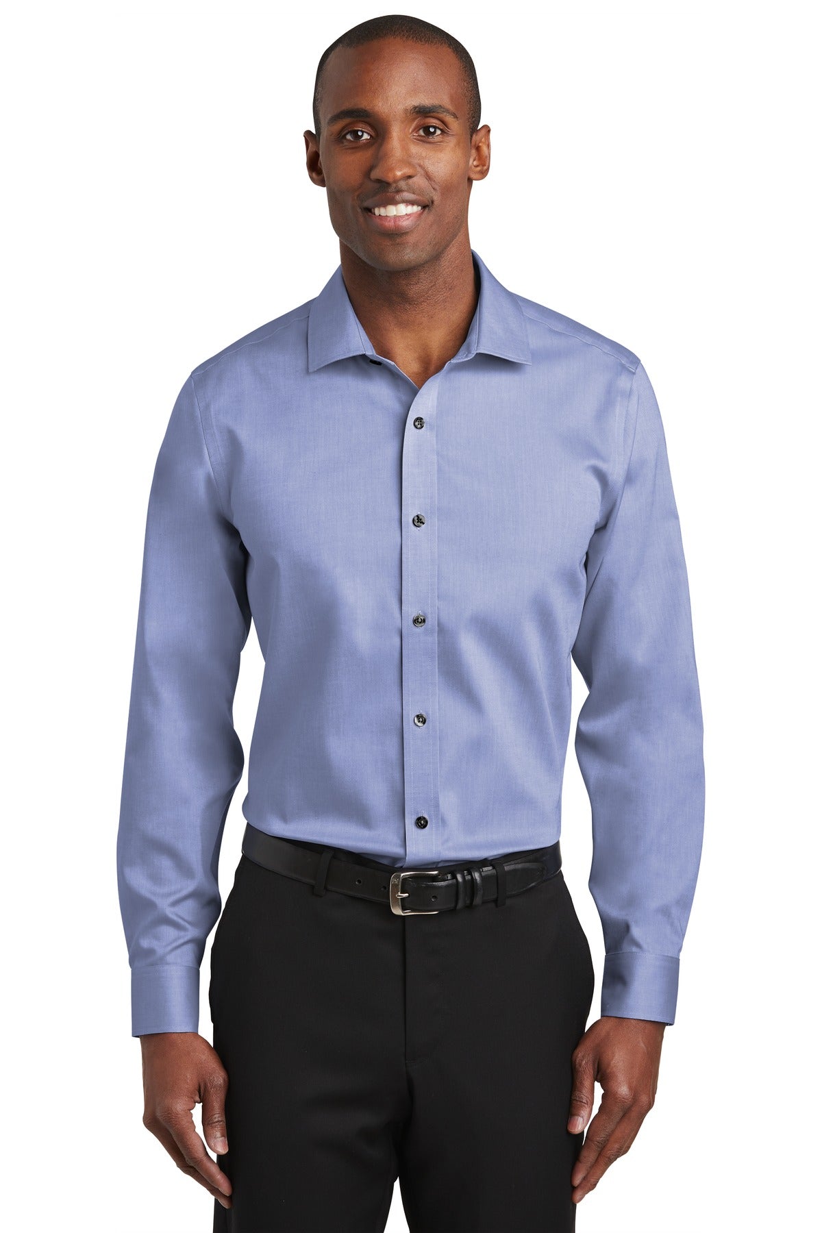 Red House®  Slim Fit Pinpoint Oxford Non-Iron Shirt. RH620