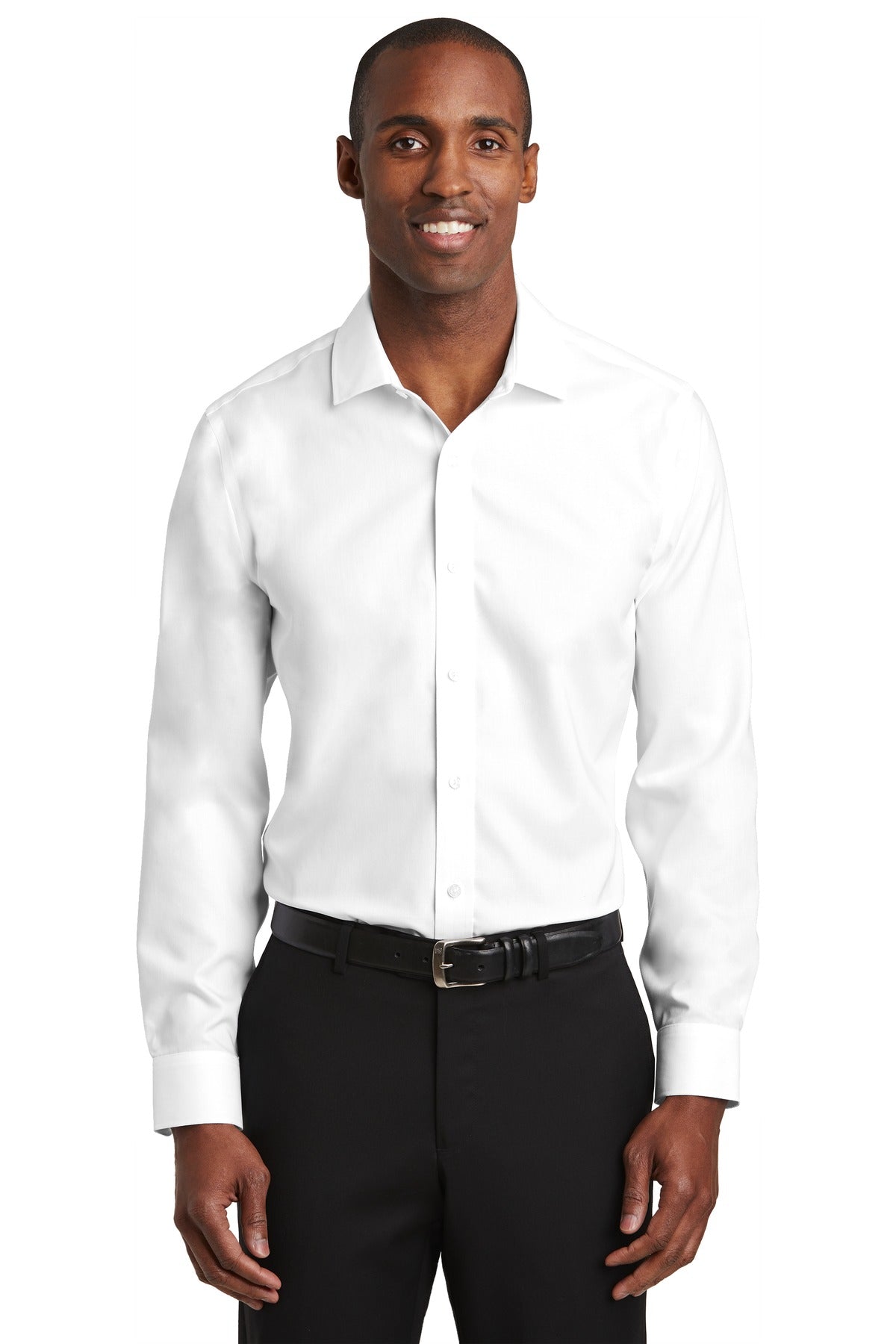 Red House®  Slim Fit Pinpoint Oxford Non-Iron Shirt. RH620