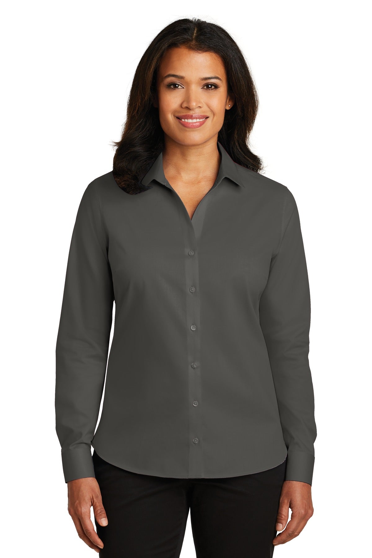 Red House® Ladies Non-Iron Twill Shirt. RH79