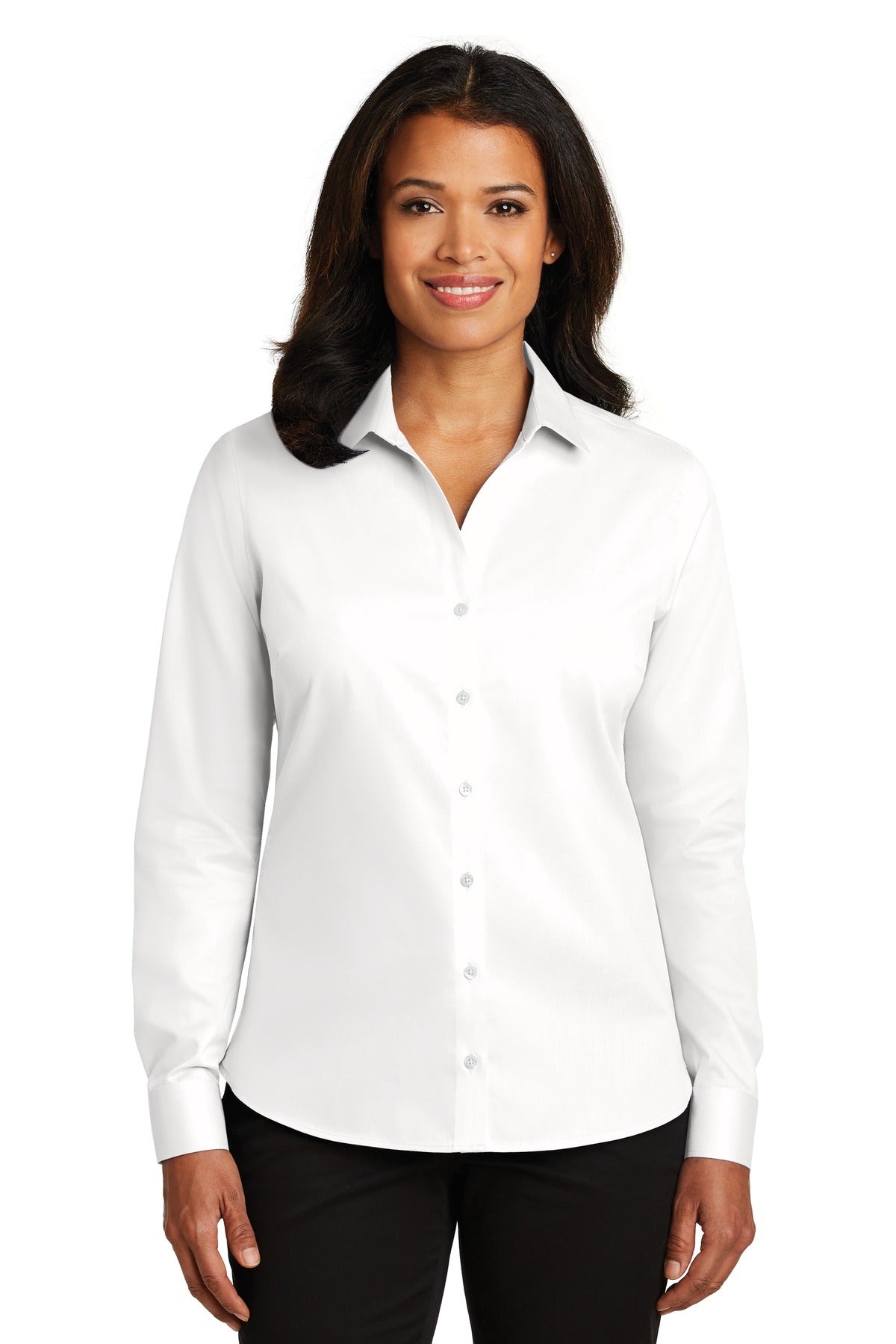 Red House® Ladies Non-Iron Twill Shirt. RH79