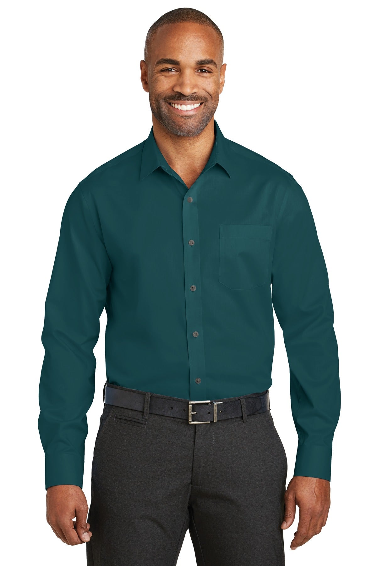 Red House® Slim Fit Non-Iron Twill Shirt. RH80