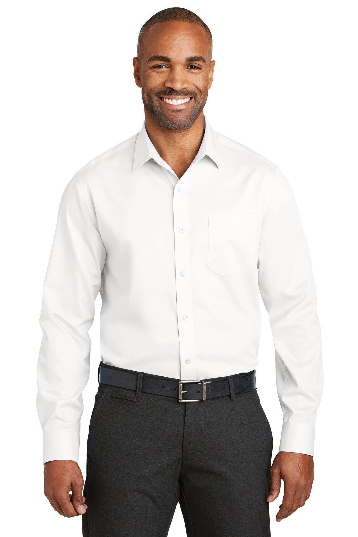 Red House® Slim Fit Non-Iron Twill Shirt. RH80