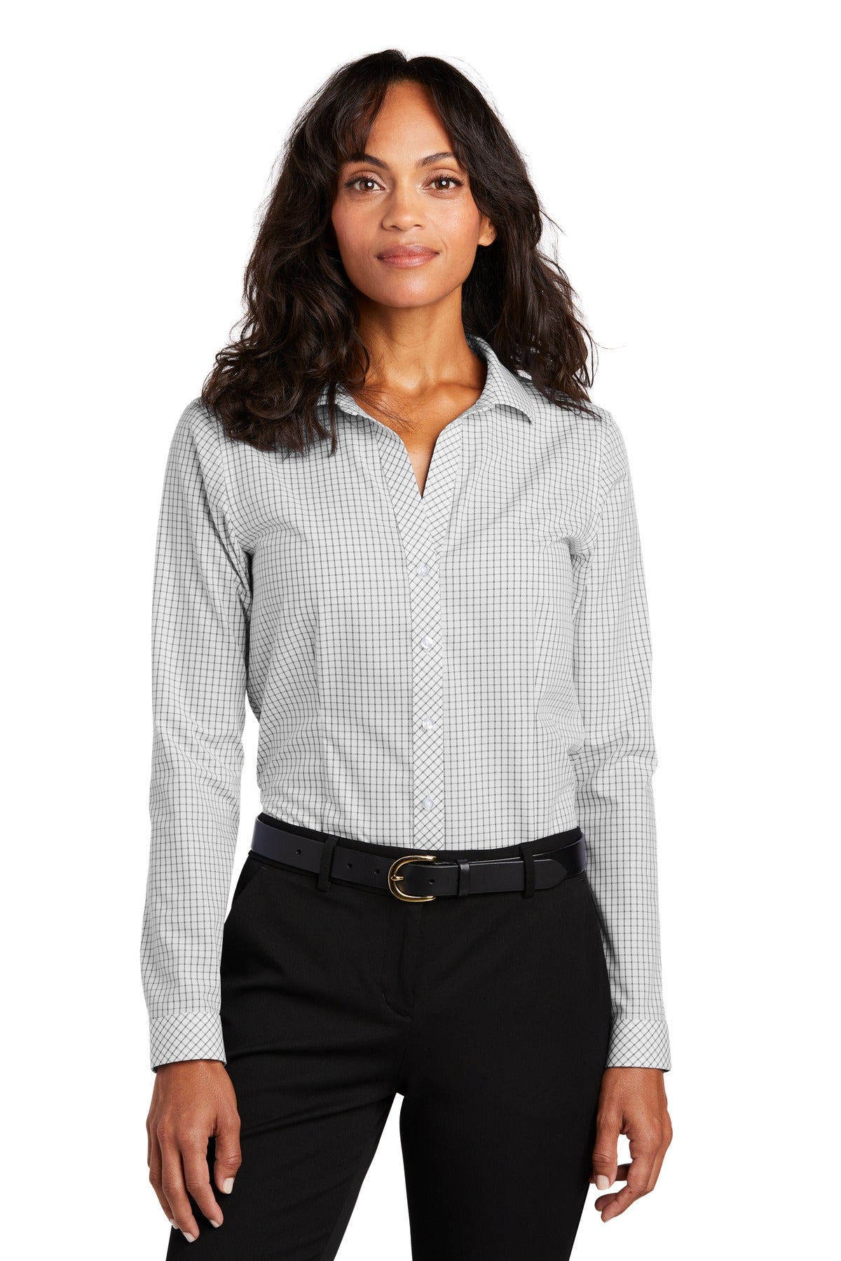 Red House ® Ladies Open Ground Check Non-Iron Shirt RH86