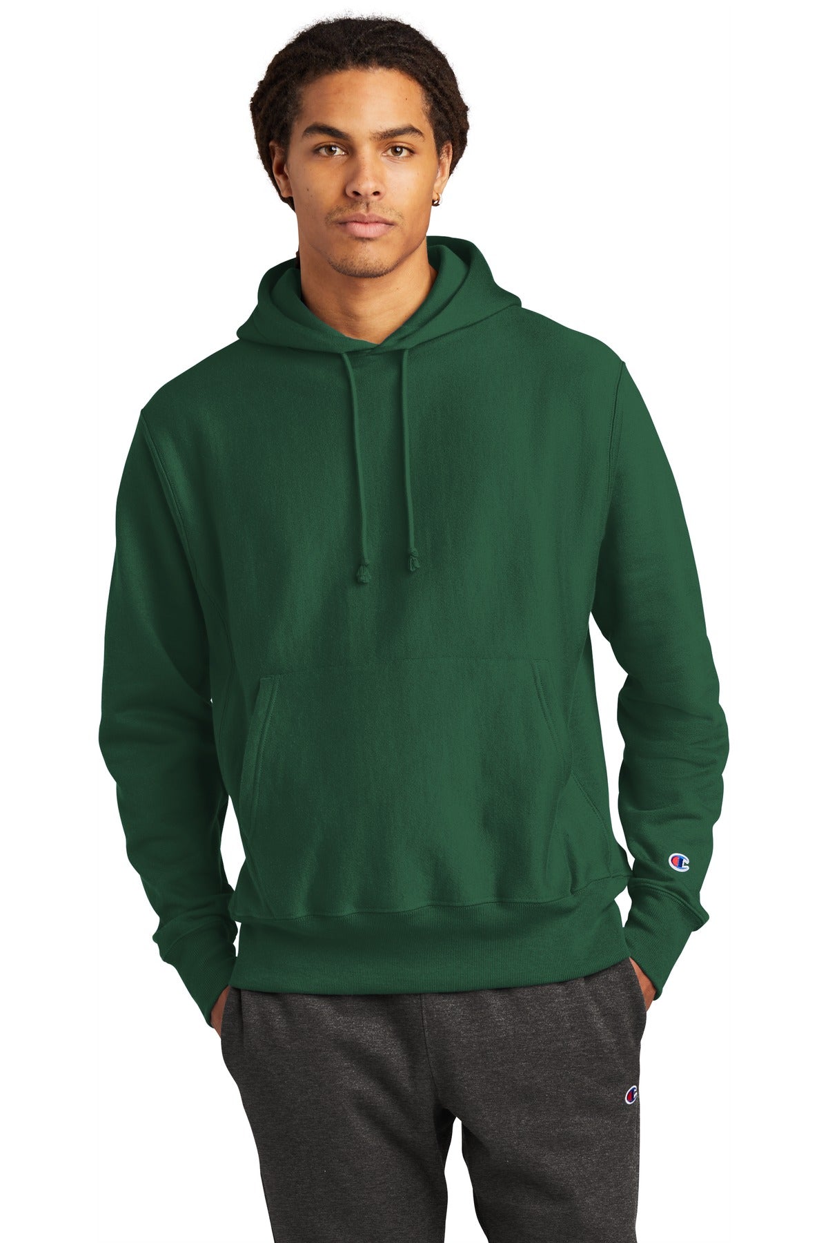 Champion hunter green hoodie new arrivals