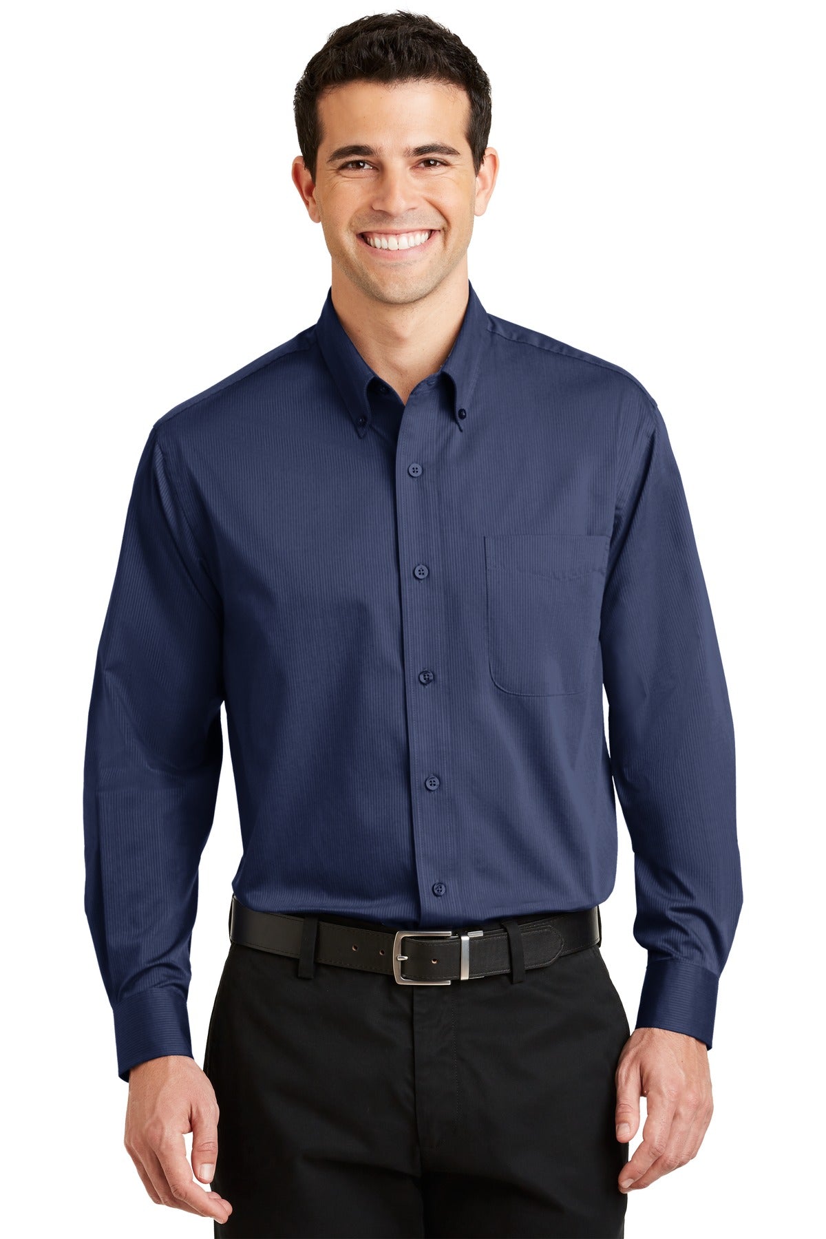 DISCONTINUED Port Authority® Tonal Pattern Easy Care Shirt. S613