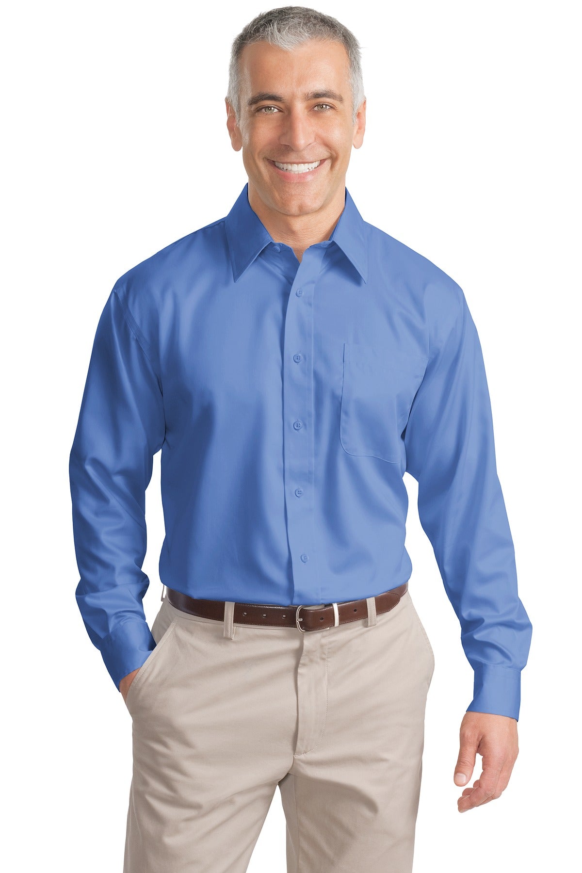 Port Authority® Non-Iron Twill Shirt.  S638
