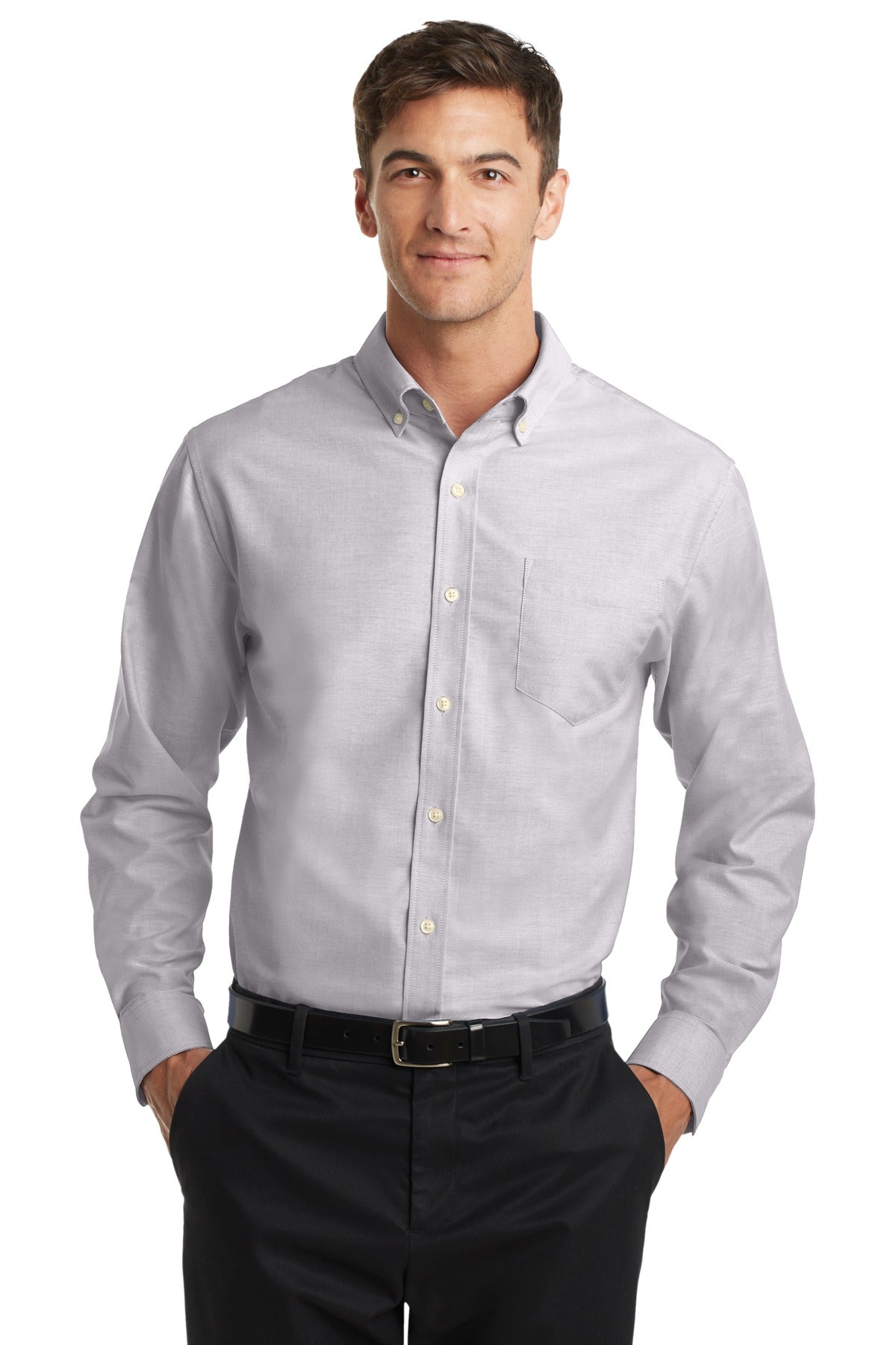 Port Authority® SuperPro™ Oxford Shirt. S658