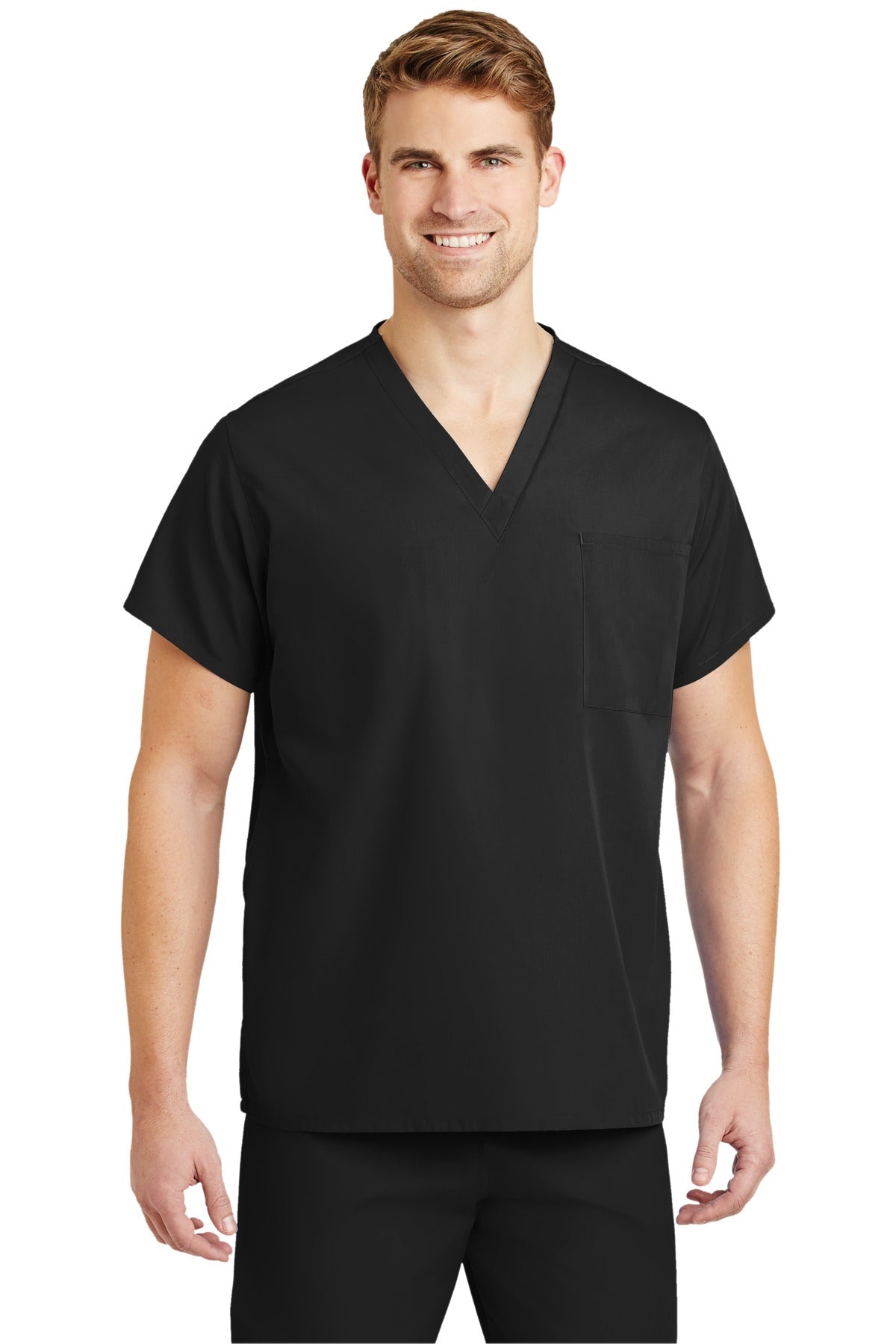 Unisex V-neck Scrub Top  SCRUBTOP